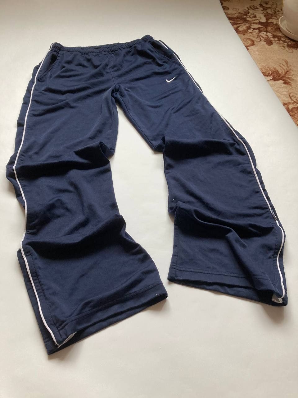 Nike × Vintage Vintage Nike Track Pants Nylon Drill Y2K Style Size US 36 / EU 52 - 3 Thumbnail