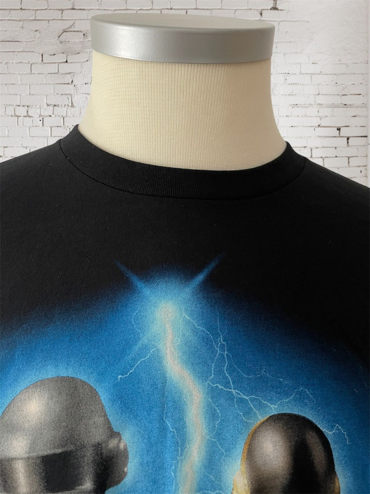 Band Tees Rare Daft Punk x Maxfield Black T- Shirt, Los Angeles Pop Up Size US XL / EU 56 / 4 - 3 Thumbnail