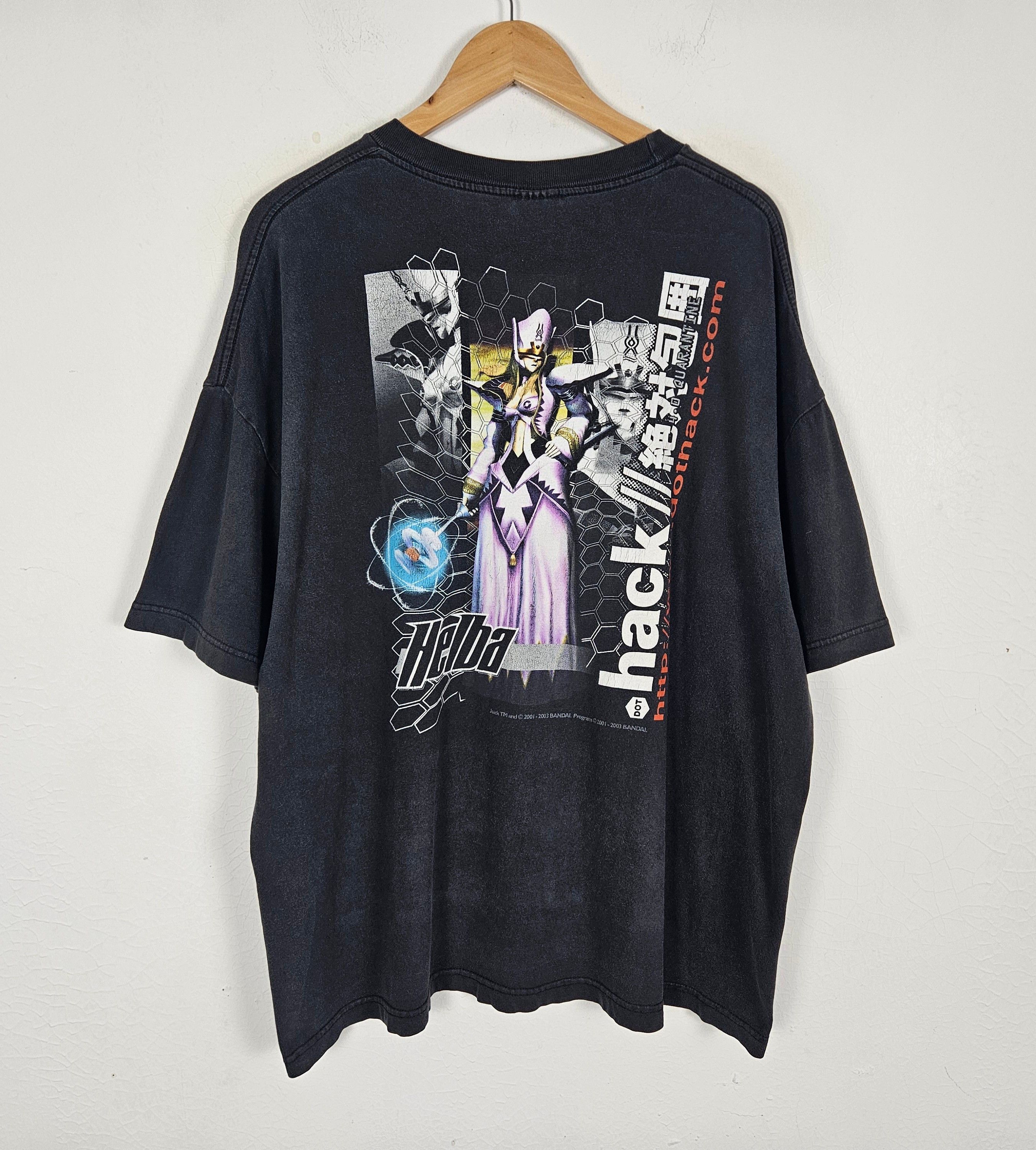 Anime × Japanese Brand × Vintage 2000s Project Hack Helba Bandai Sign Anime Promo Tee Shirt Size US XL / EU 56 / 4 - 2 Thumbnail