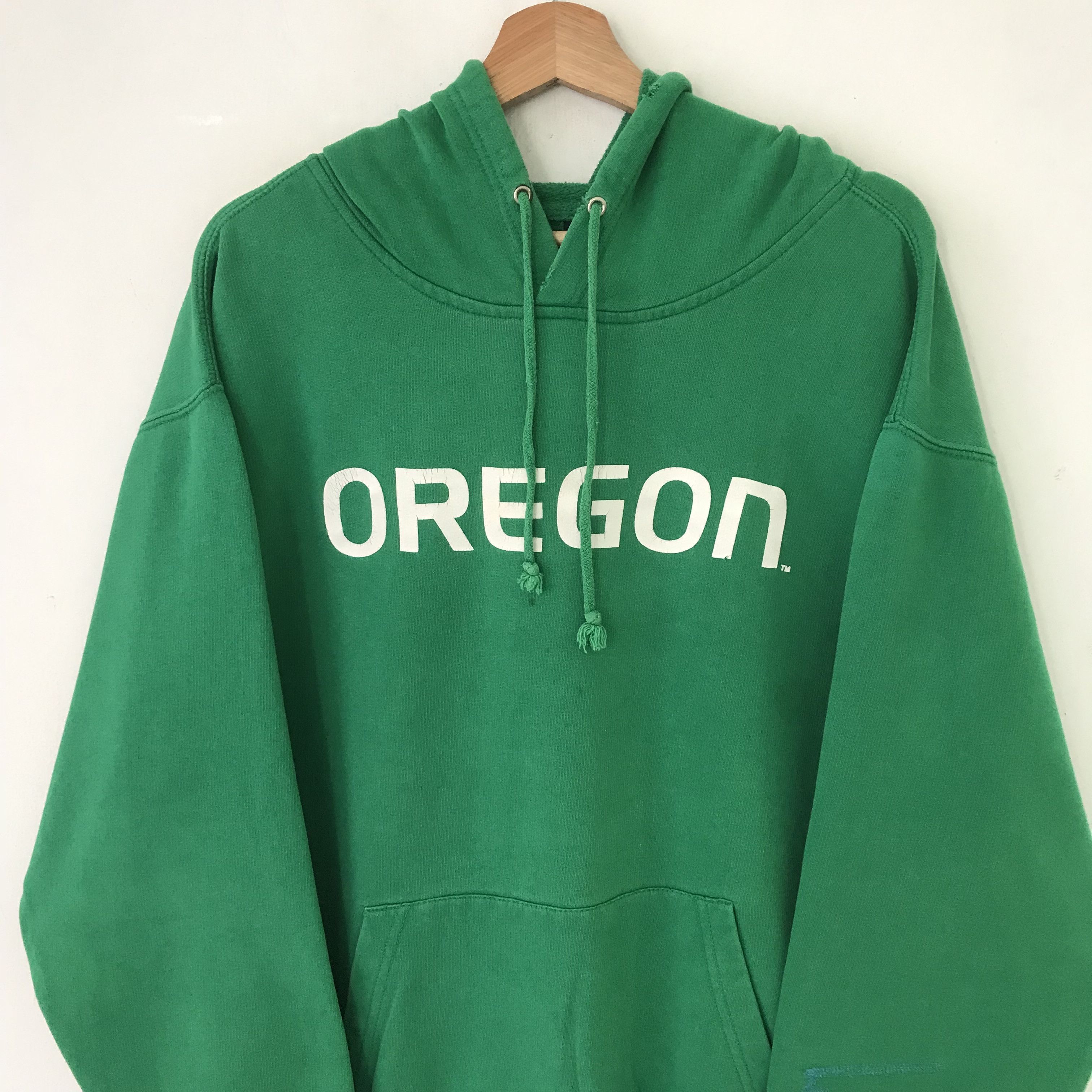 Vintage Vintage Oregon Green Sweater Large - 557 Size US L / EU 52-54 / 3 - 3 Thumbnail