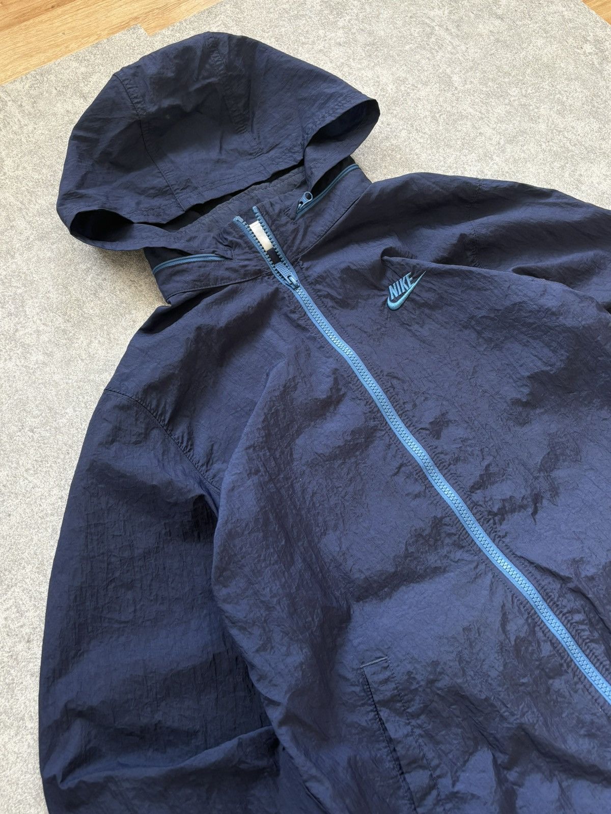 Nike 00s Nike Vintage Nylon Jacket Retro Y2K Rare | Grailed