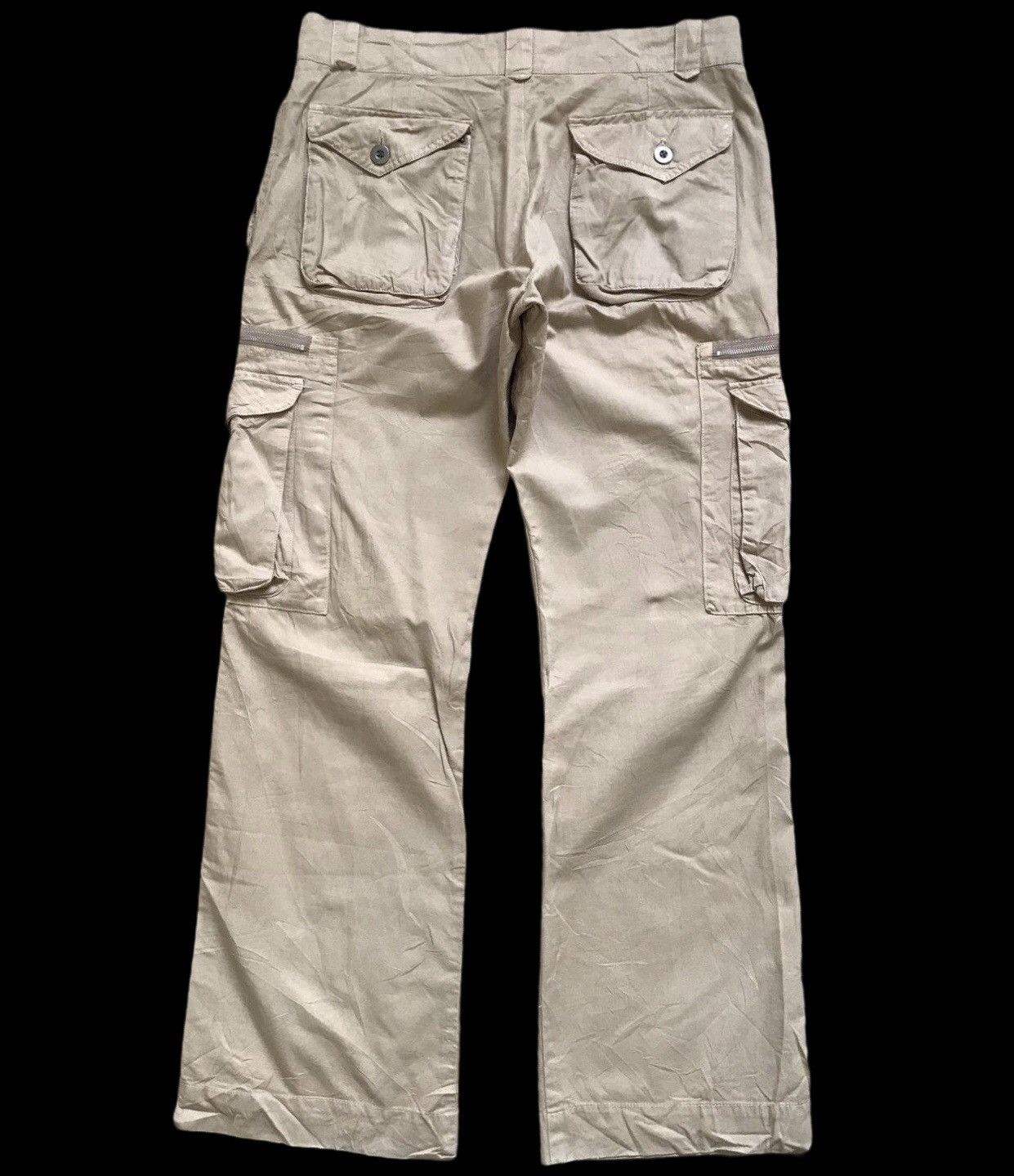 Japanese Brand × Seditionaries CP101 FLARE USW Japan Mutipockets Tactical Light Cargo Pant Size US 33 - 2 Thumbnail