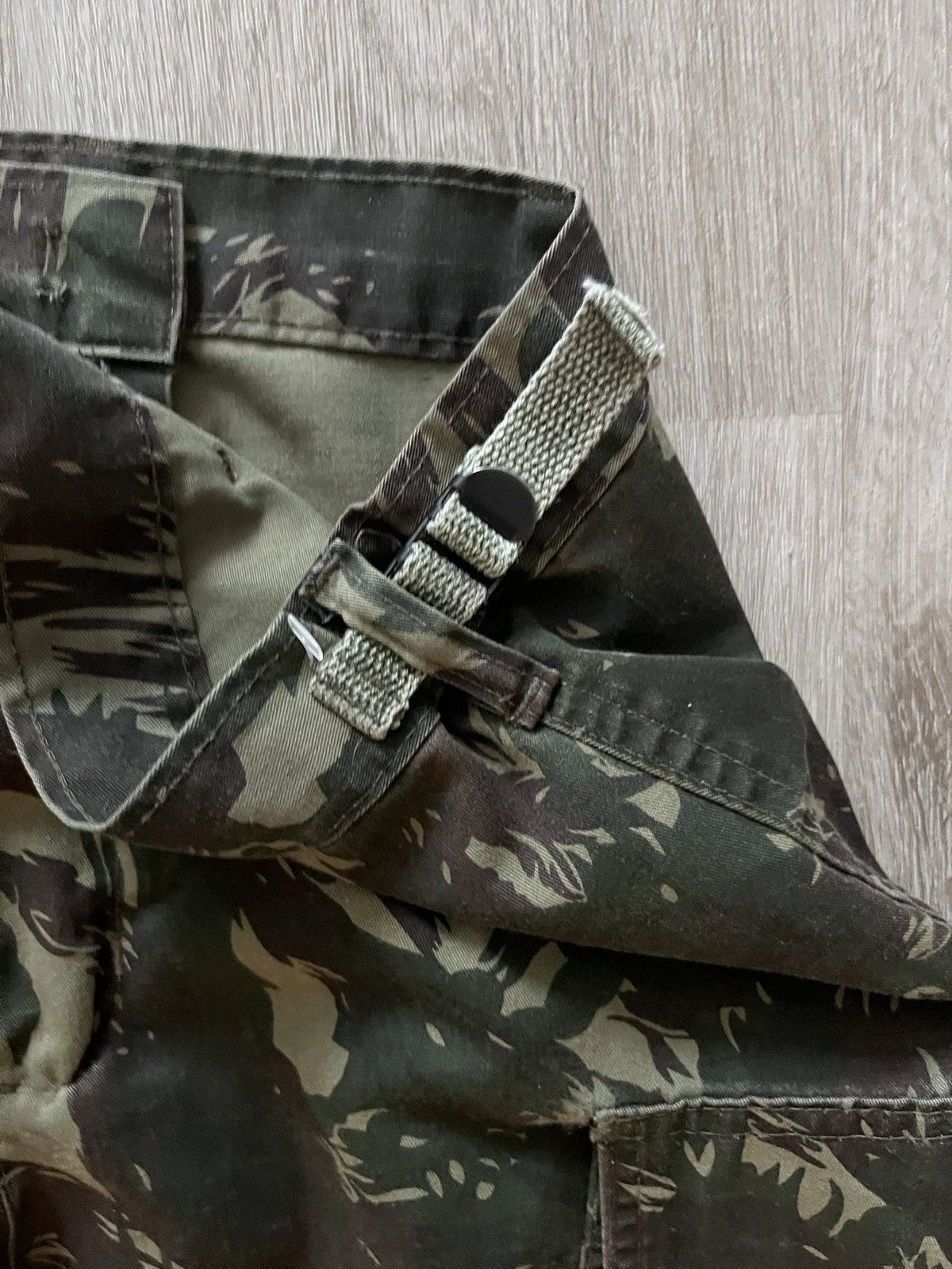 Vintage 1998 Original Brazil Army Issue Lizard Camo Trousers Size US 32 / EU 48 - 9 Thumbnail
