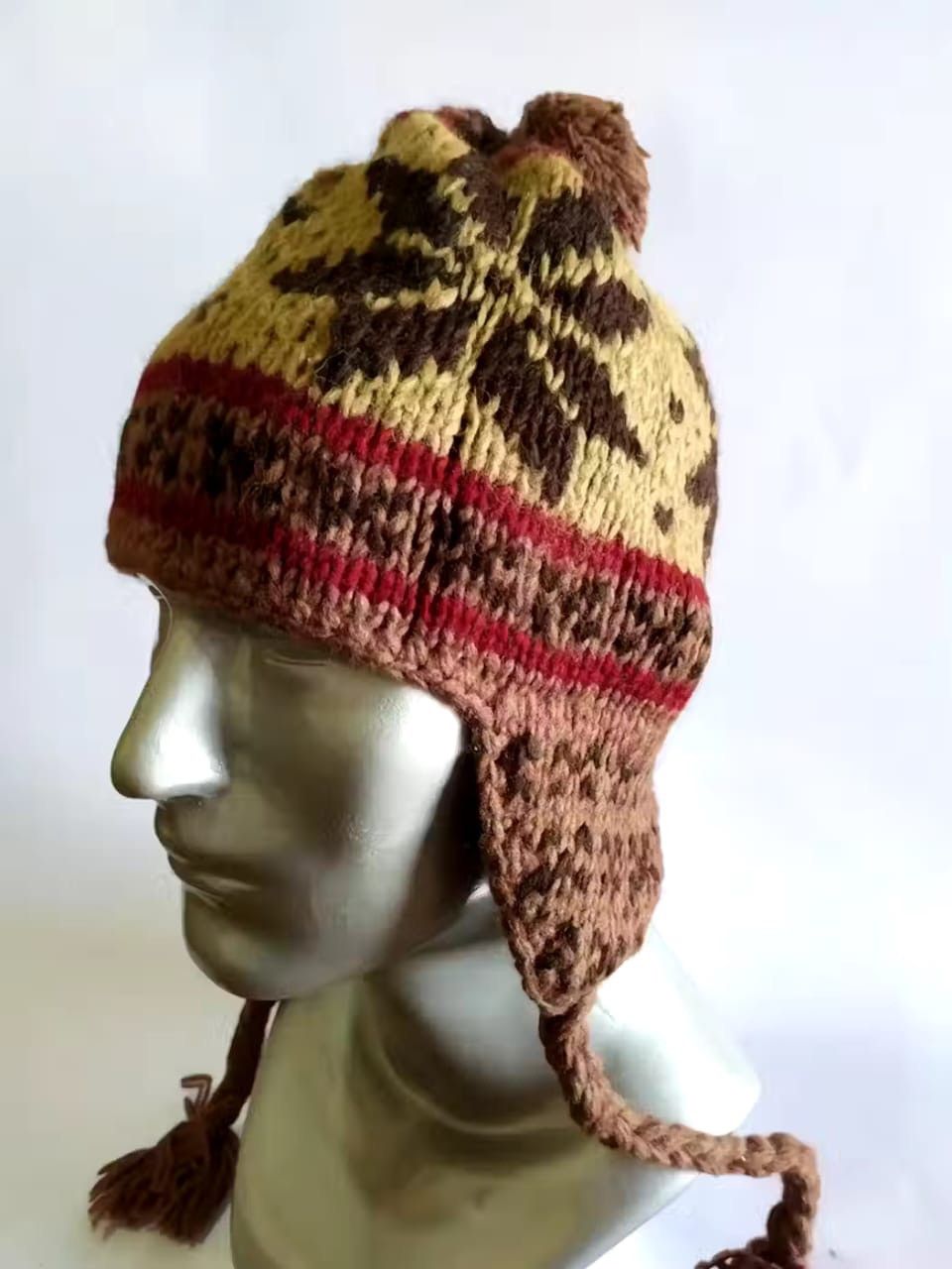 image of Beams Plus Beams Trapper Navajo Hats Earflaps, Men's