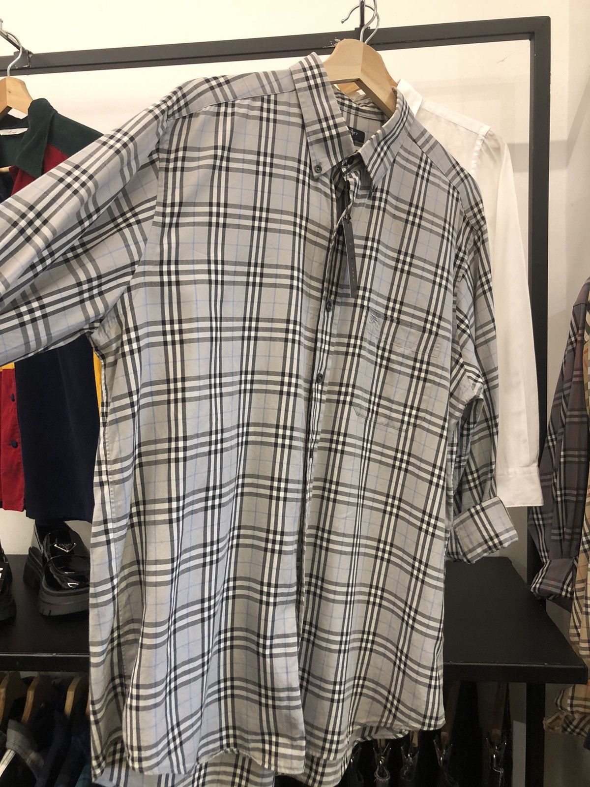 Burberry Burberry Shirt Size US XL / EU 56 / 4 - 5 Thumbnail