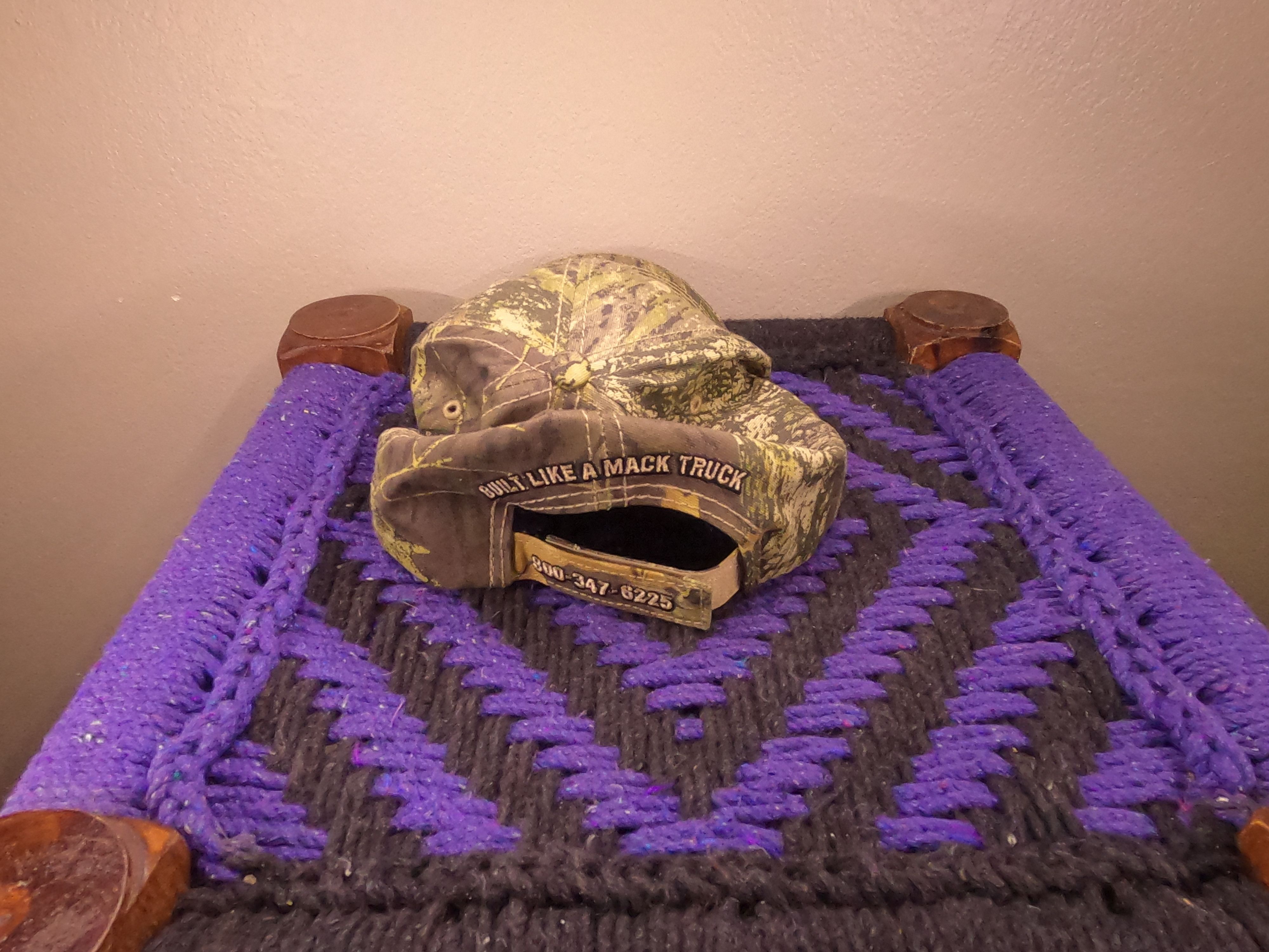 Other Camouflage Mack Truck hat Size ONE SIZE - 4 Thumbnail