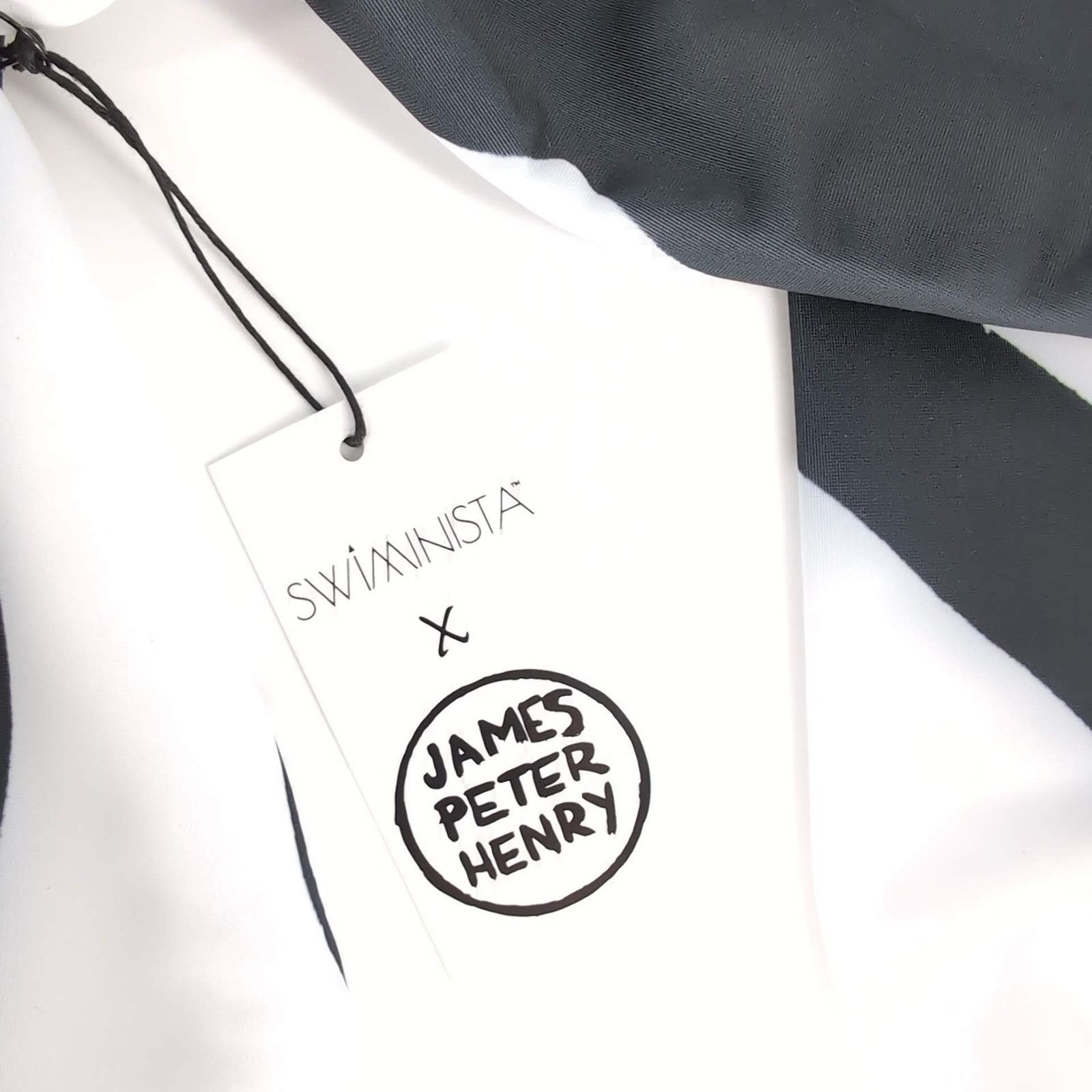 Other Swiminista x James Peter Henry Good Vibes Rashguard Sz L NWT Size US 36 / EU 52 - 7 Thumbnail