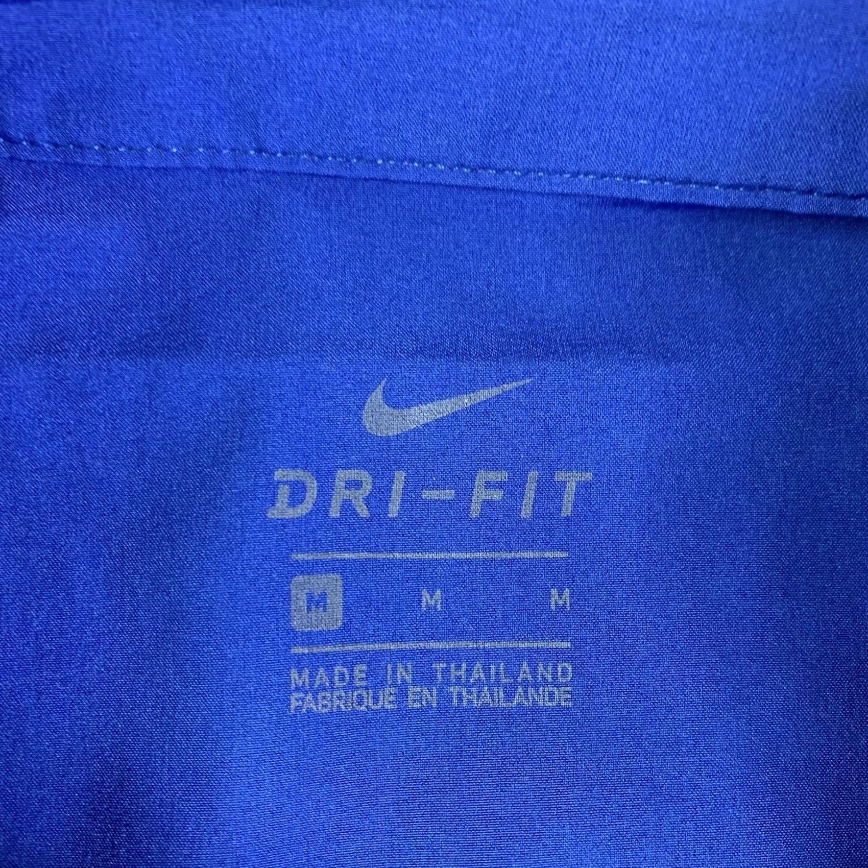 Nike VINTAGE NIKE DRI FIT BOISE STATE BRONCOS GOLF POLO SHIRT Womens Medium Blue Size M / US 6-8 / IT 42-44 - 4 Thumbnail