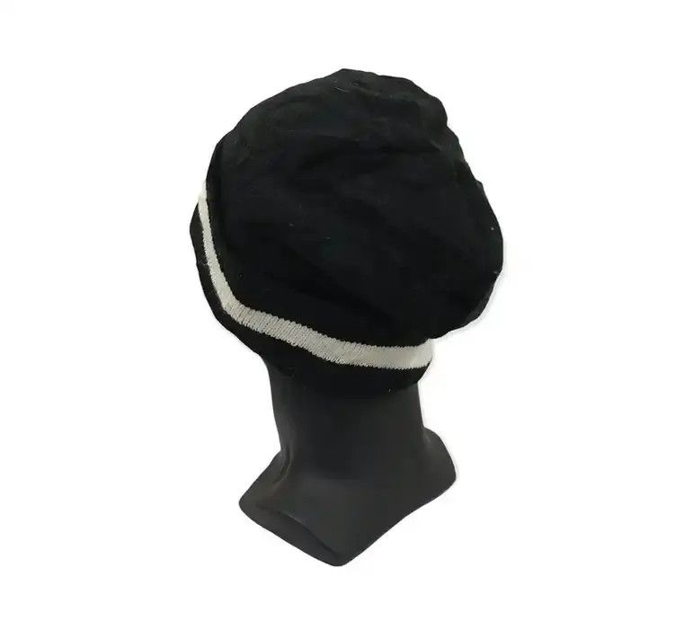 Japanese Brand × Vintage Stripe Jail Beanie Hat Size ONE SIZE - 3 Thumbnail
