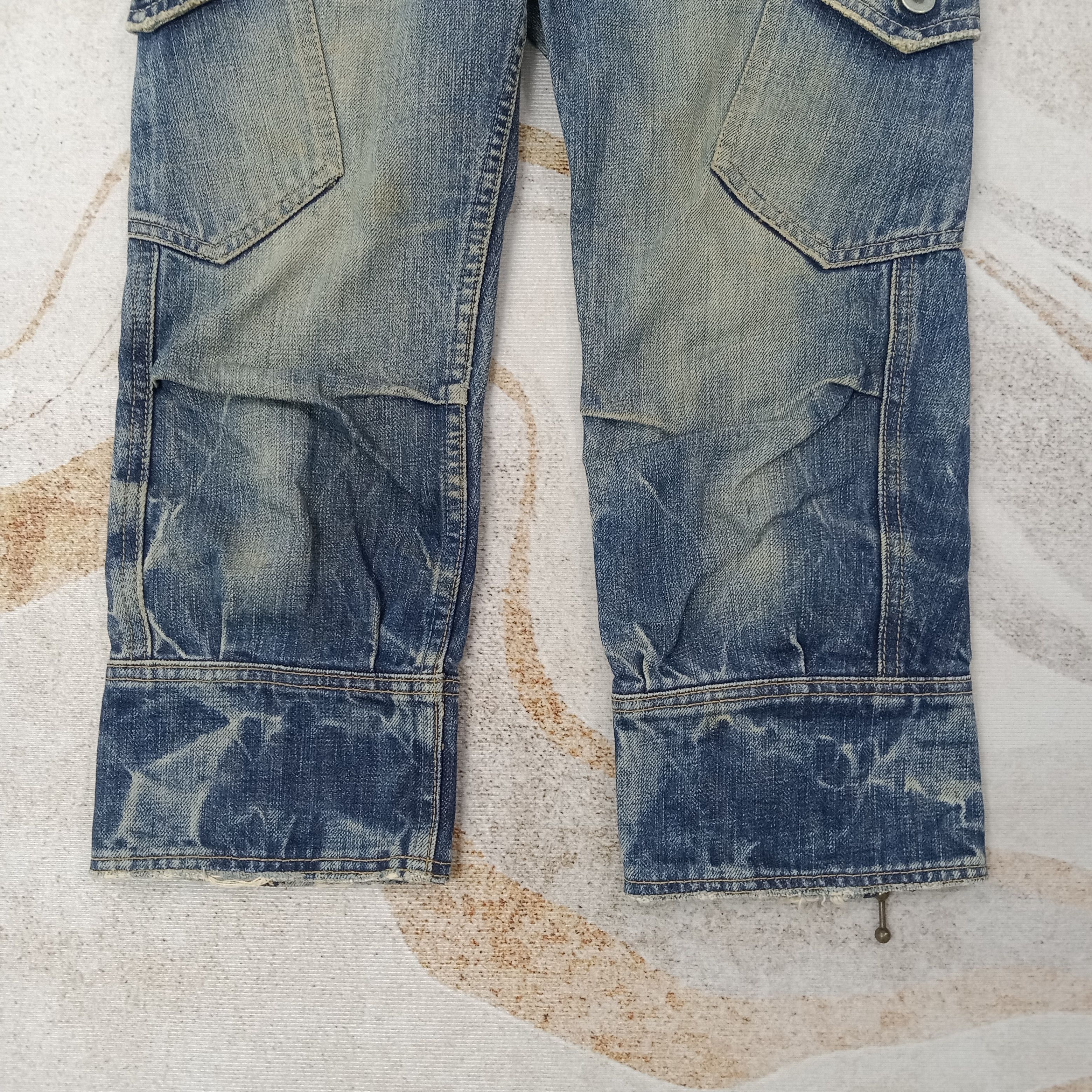 Hysteric Glamour Hysteric Glamour Japanese 3 Quarters Denim Jeans C258N28 Size US 27 - 9 Thumbnail