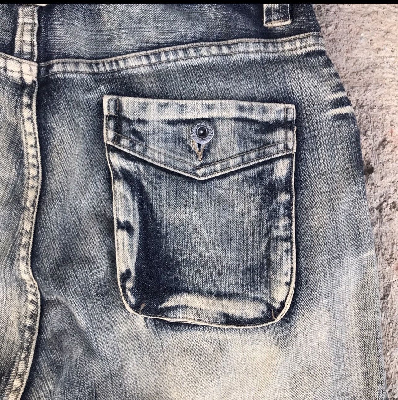 Japanese Brand × PPFM Vintage PPFM cerve distressed denim pants Size US 32 / EU 48 - 6 Thumbnail