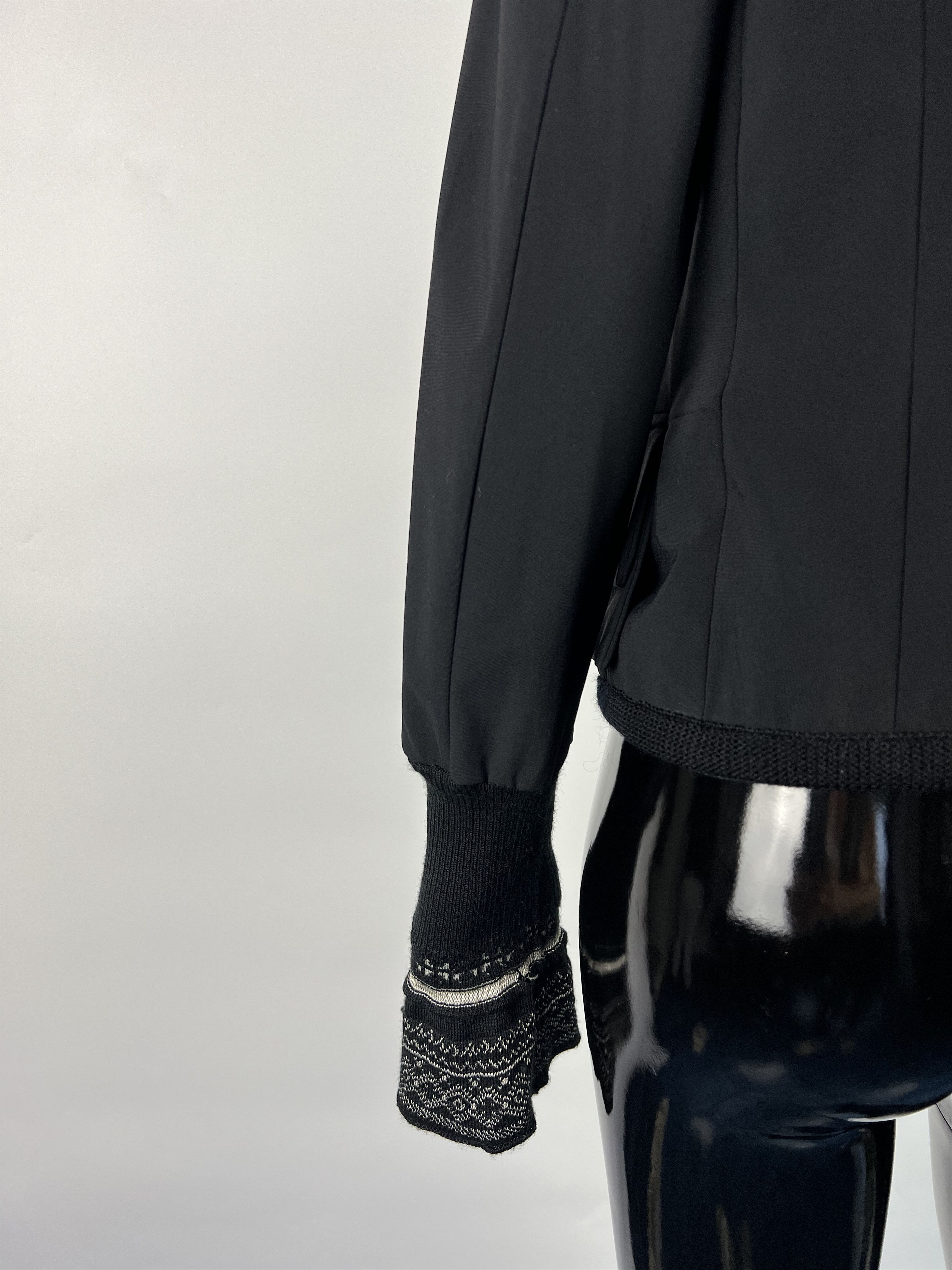 Marithe + Francois Girbaud Marithe Francois Girbaud Black Blazer Jacket Size IT42 US5 Size M / US 6-8 / IT 42-44 - 4 Thumbnail