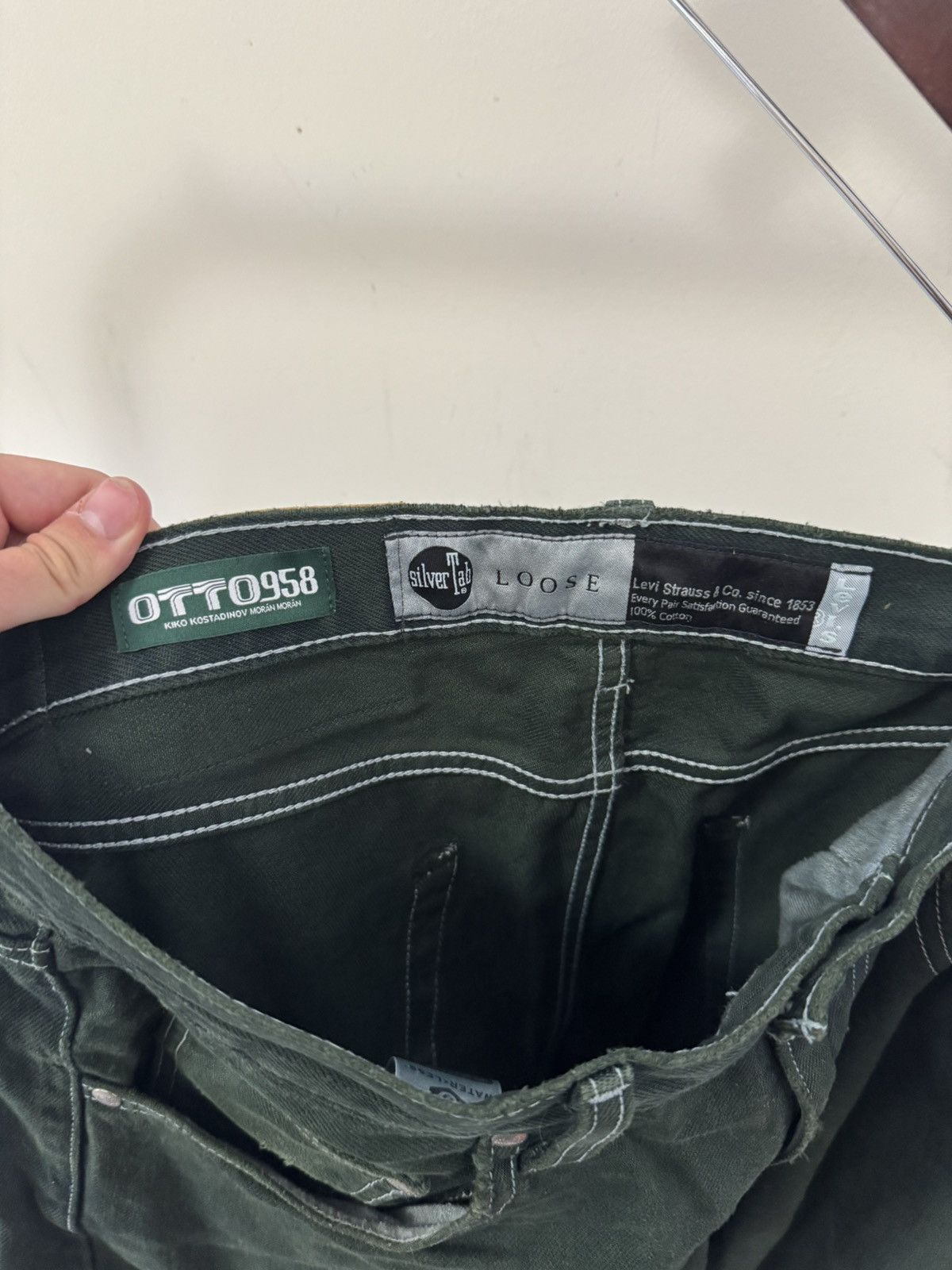 Kiko Kostadinov Kiko Kostadinov Otto958 Levis Silvertab O Denim Size US 32 / EU 48 - 7 Thumbnail