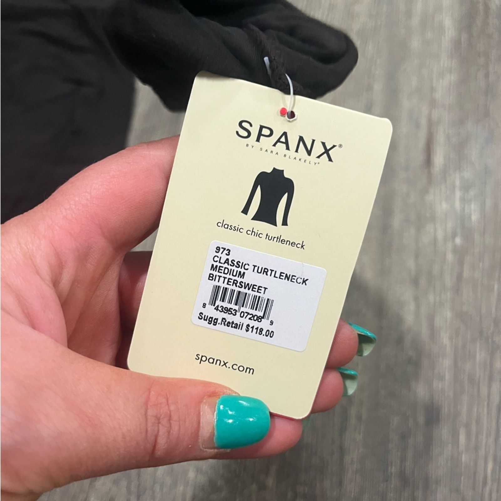 Spanx NWT Spanx On Top & In ControlTurtleneck Top Bittersweet M Size M / US 6-8 / IT 42-44 - 2 Thumbnail