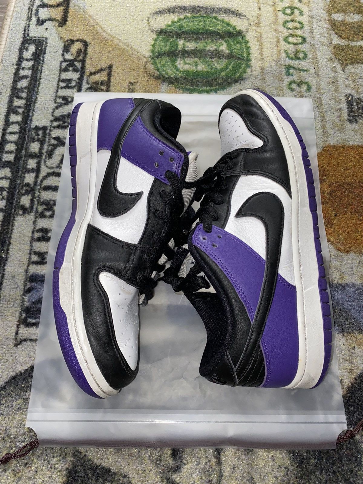 Nike Nike SB Dunk Low Court Purple Size US 10 / EU 43 - 2 Thumbnail