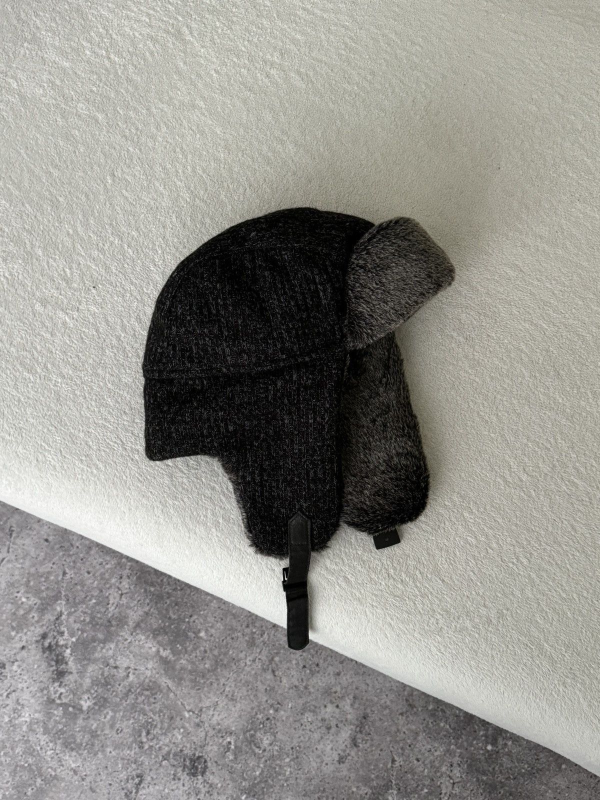 Japanese Brand × Vintage Vintage Y2K fuzzy fur ushanka hat punk Japanese Size ONE SIZE - 2 Thumbnail