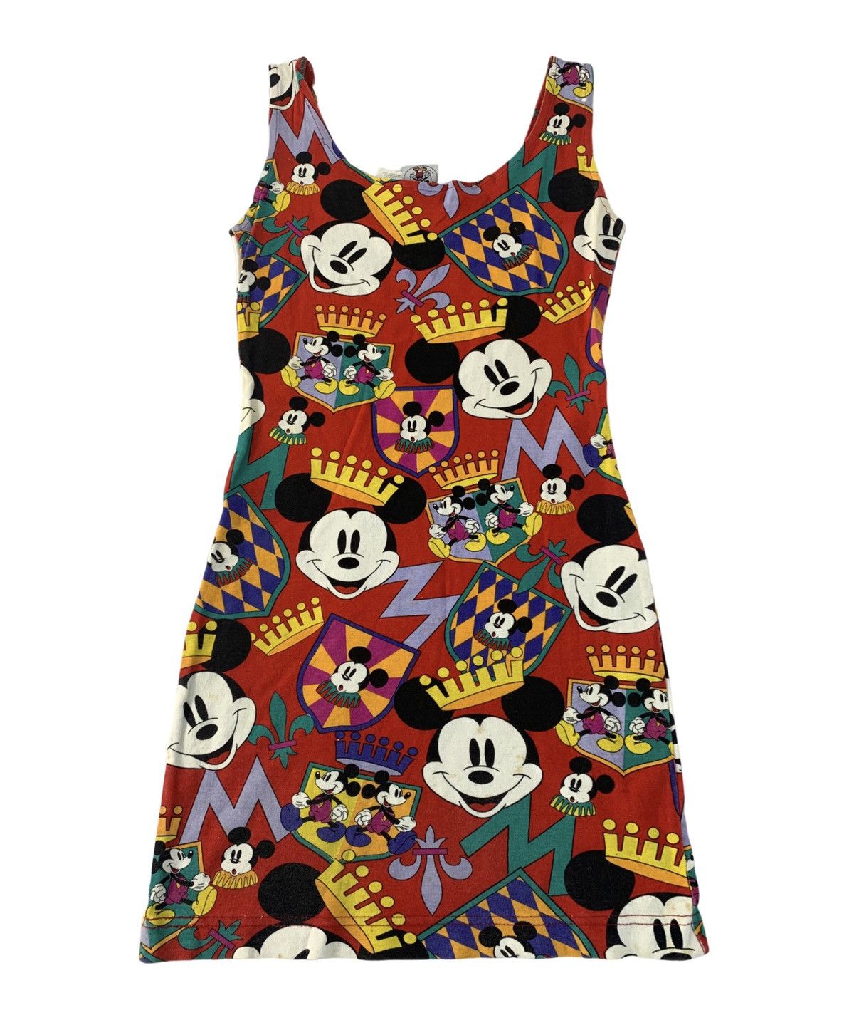 Disney Disney Mickey Mouse Tank Top Singlet All Over Printed Size XS / US 0-2 / IT 36-38 - 2 Thumbnail