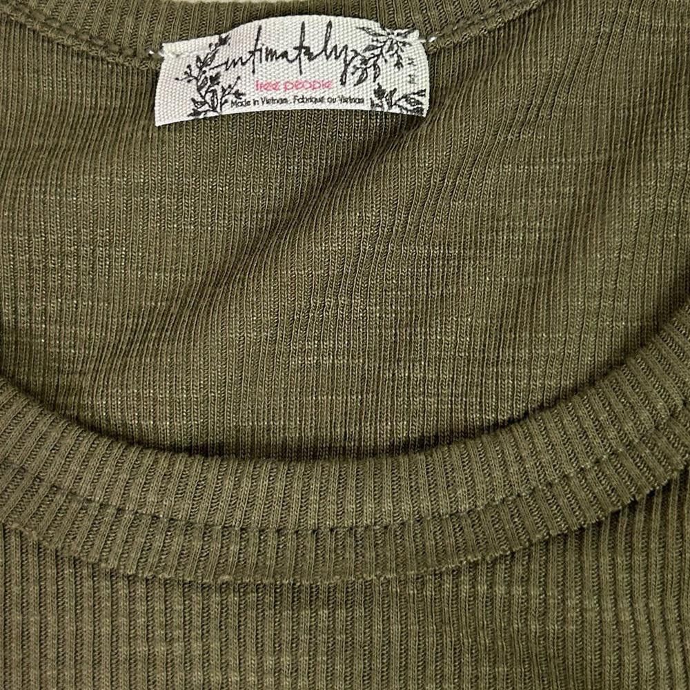 Free People Free People l Long Beach Ribbed Tank In Army Medium Size M / US 6-8 / IT 42-44 - 7 Thumbnail