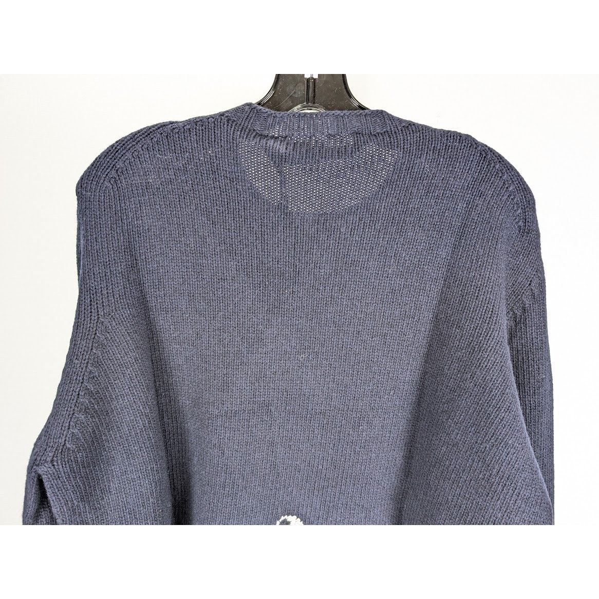 Palm Angels o1rshd1 Rec Logo Sweater in Navy blue/White Size US S / EU 44-46 / 1 - 9 Thumbnail