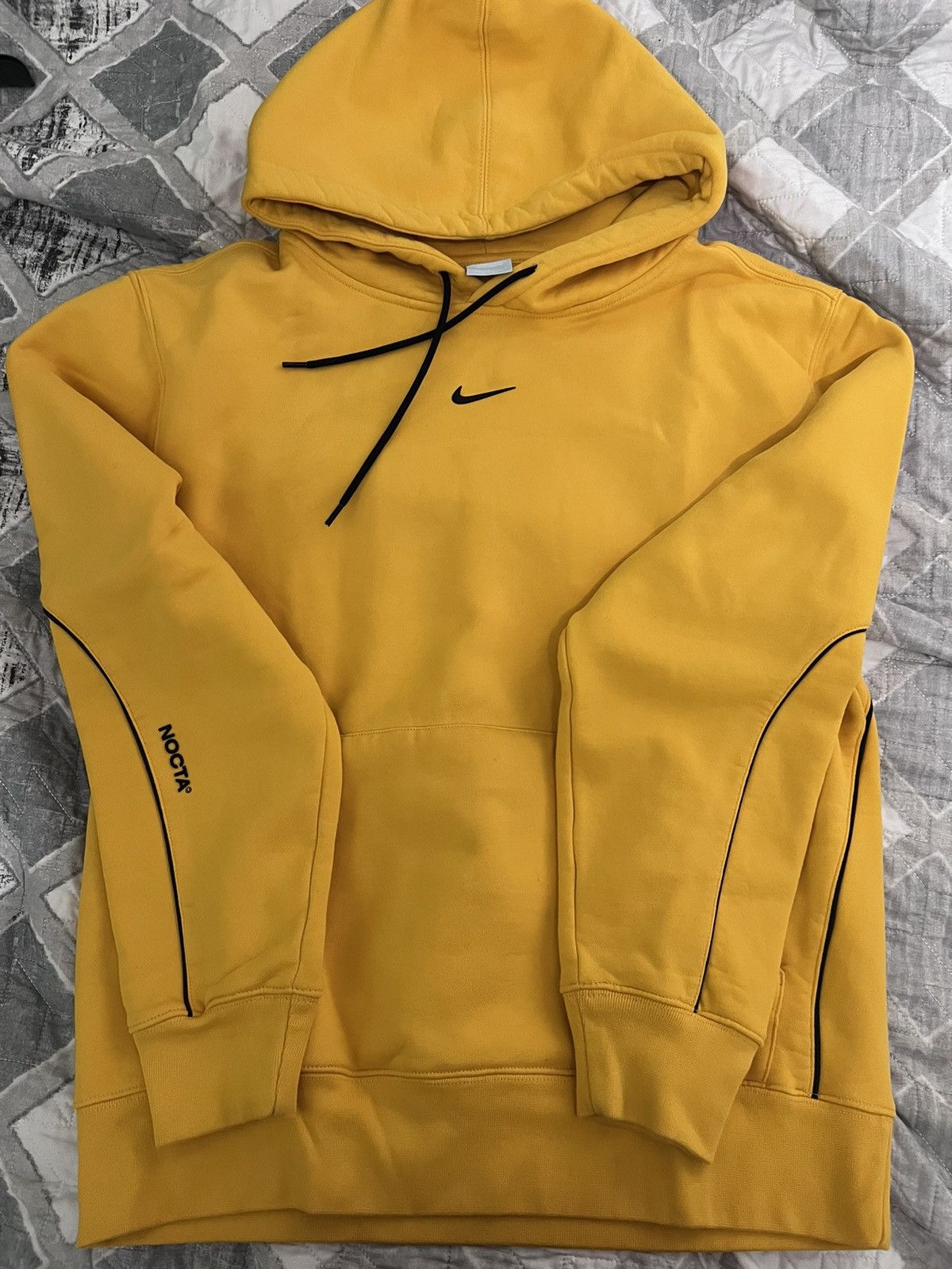 Nike Nike Nocta Yellow Hoodie Size US L / EU 52-54 / 3 - 1 Thumbnail