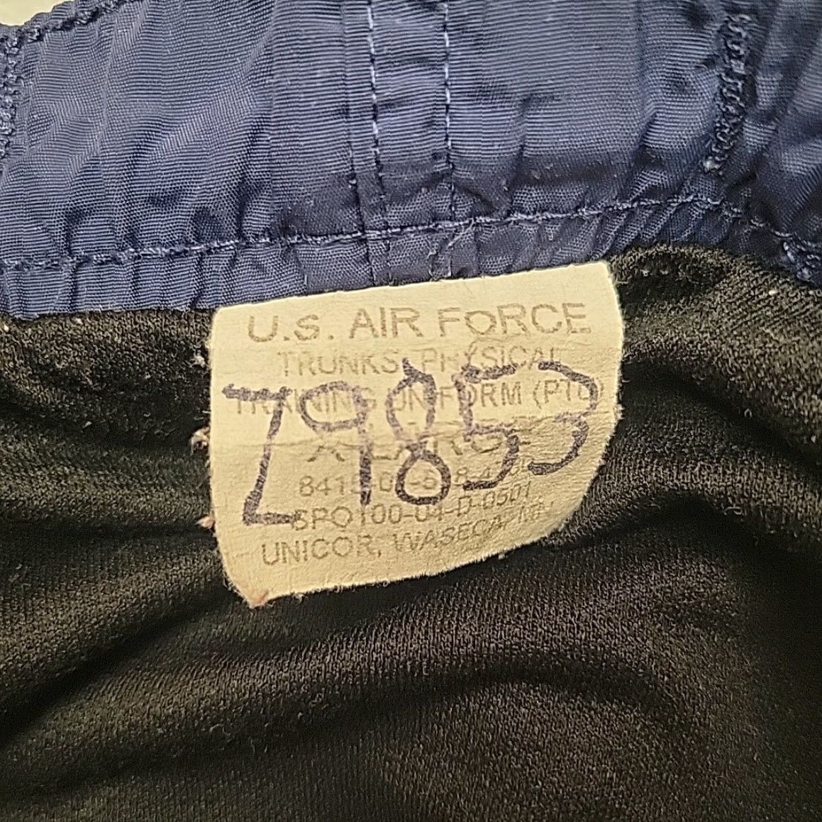 Vintage VINTAGE US Air Force Shorts Mens XL Blue PT Training Reflective Military Size US 36 / EU 52 - 5 Thumbnail