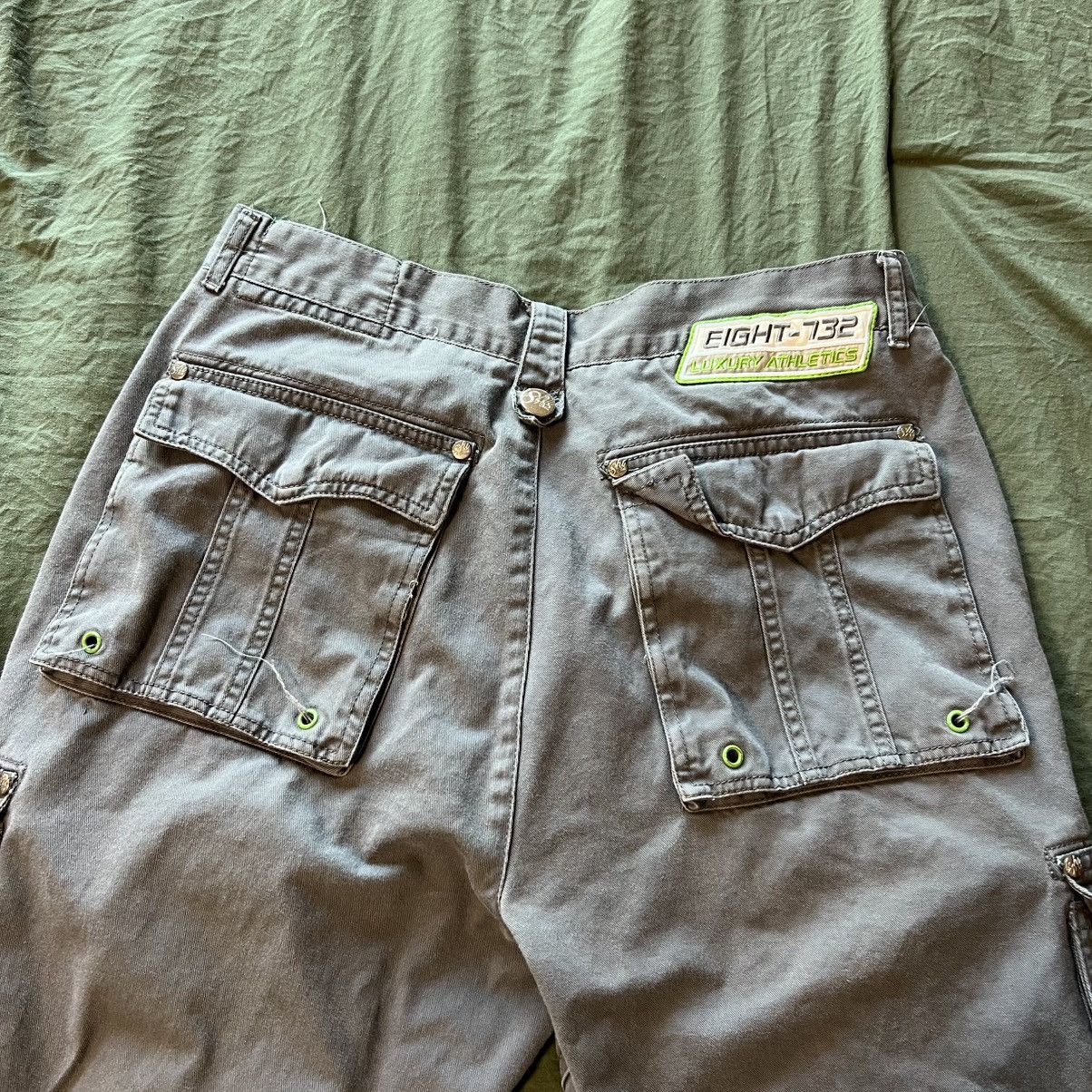Vintage Grey vintage skater cargo pants Size US 34 / EU 50 - 9 Thumbnail