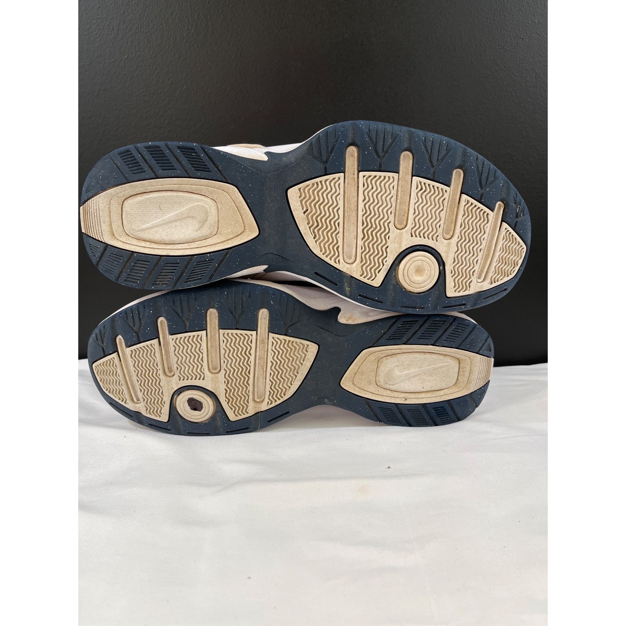 Nike Nike Air Monarch Men's White Shoes/Sneakers Size 10.5 SKU 58 Size US 10.5 / EU 43-44 - 3 Thumbnail