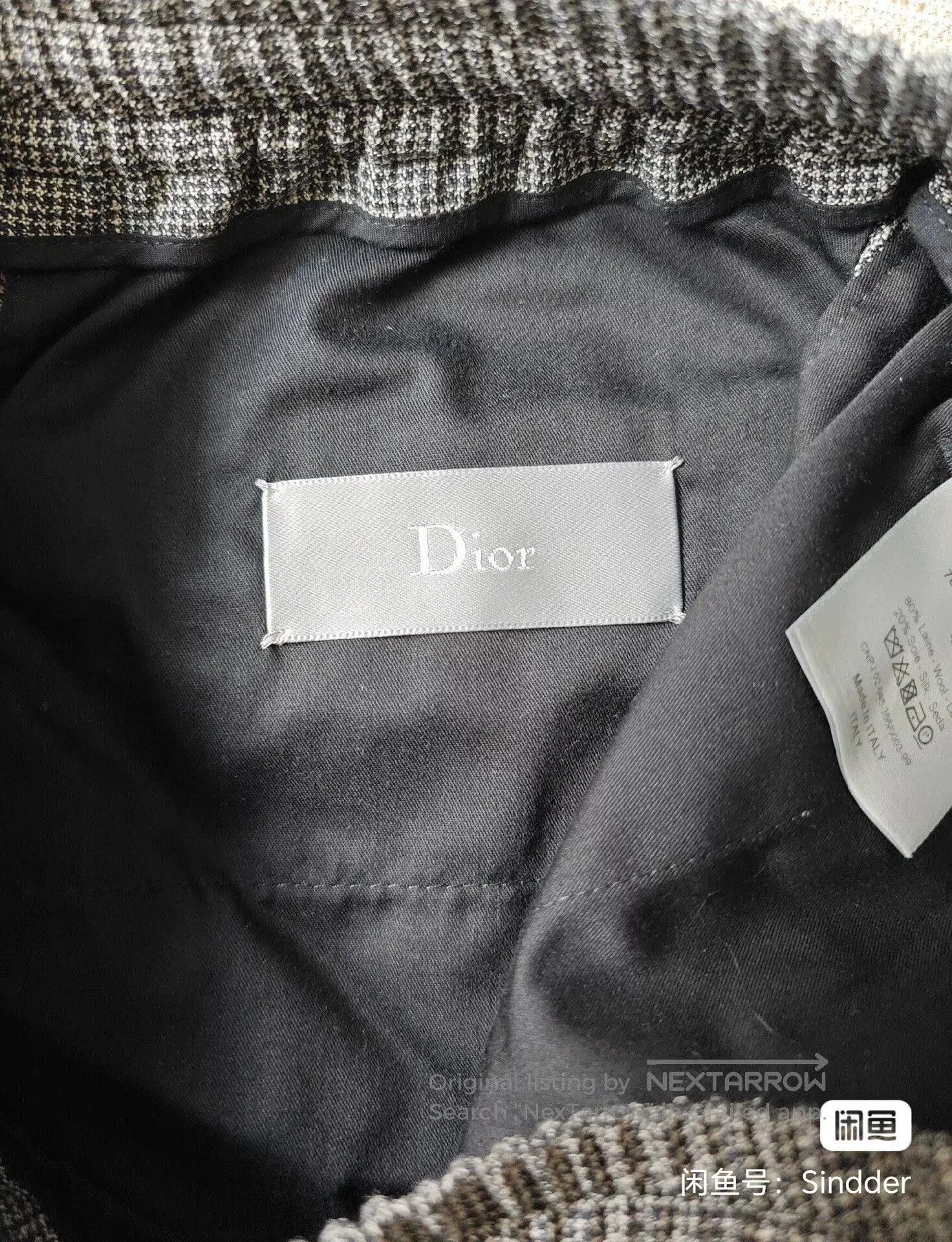 Dior Dior Men's Wool Cargo Sweatpants. Size US 28 / EU 44 - 3 Thumbnail