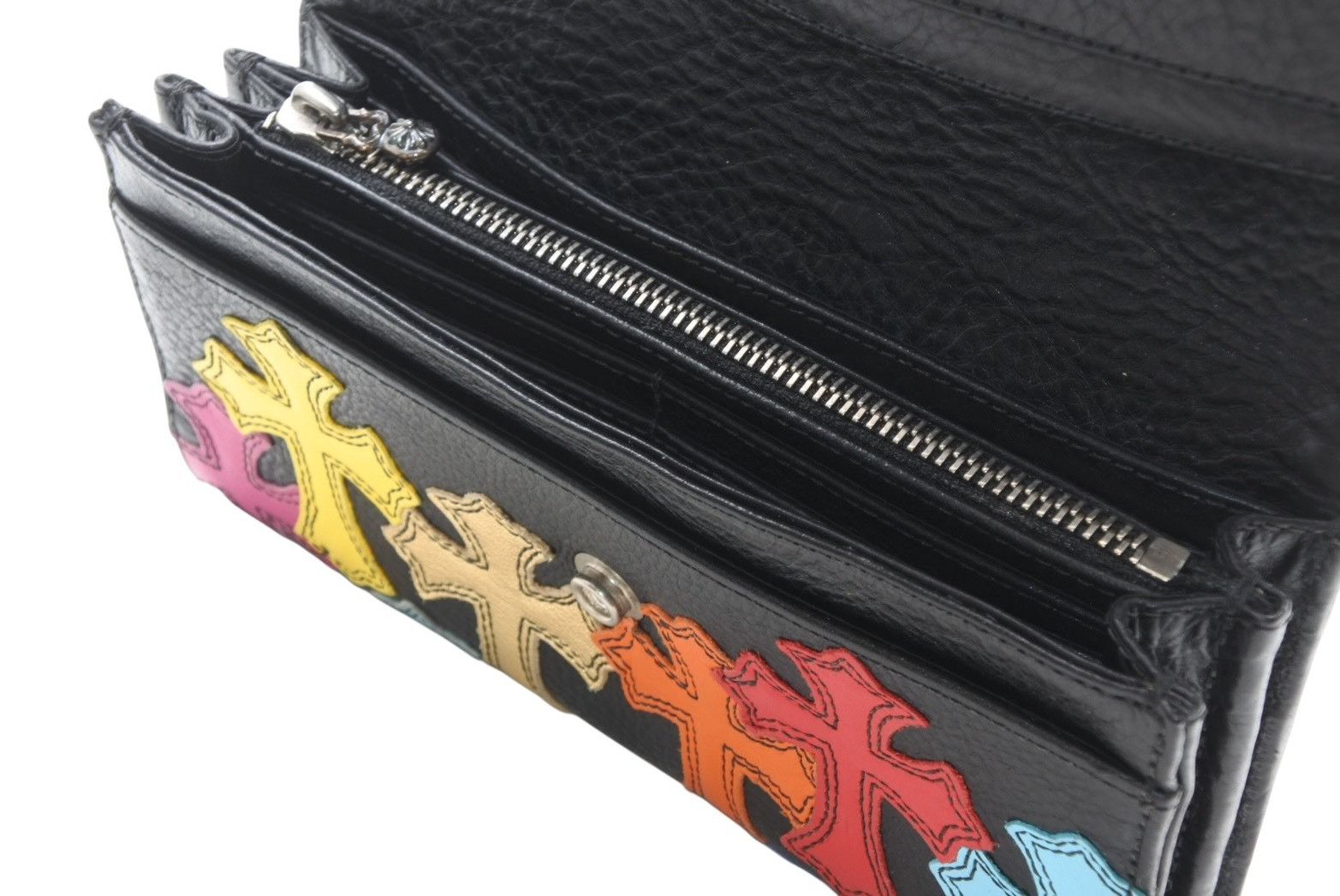Chrome Hearts Chrome Hearts Cemetery Cross Patch Judy Wallet Size ONE SIZE - 19 Thumbnail