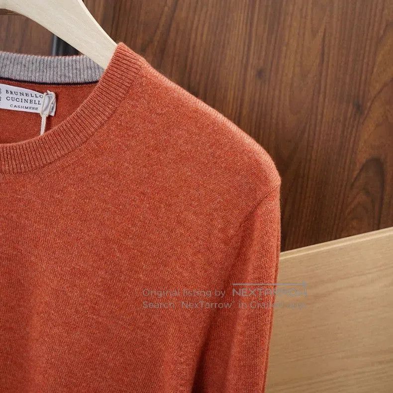 Brunello Cucinelli Brunello Cucinelli Cashmere Sweater. Size US XL / EU 56 / 4 - 3 Thumbnail