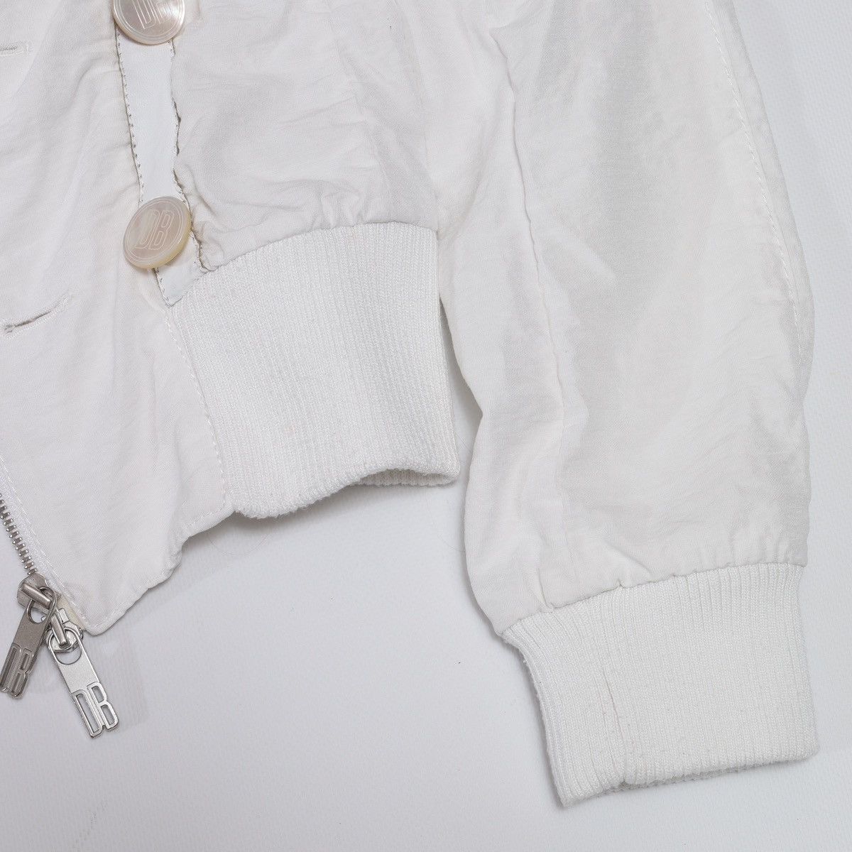 Dirk Bikkembergs Dirk Bikkembergs Vintage Viscose Linen White Jacket Buttons Size S / US 4 / IT 40 - 3 Thumbnail