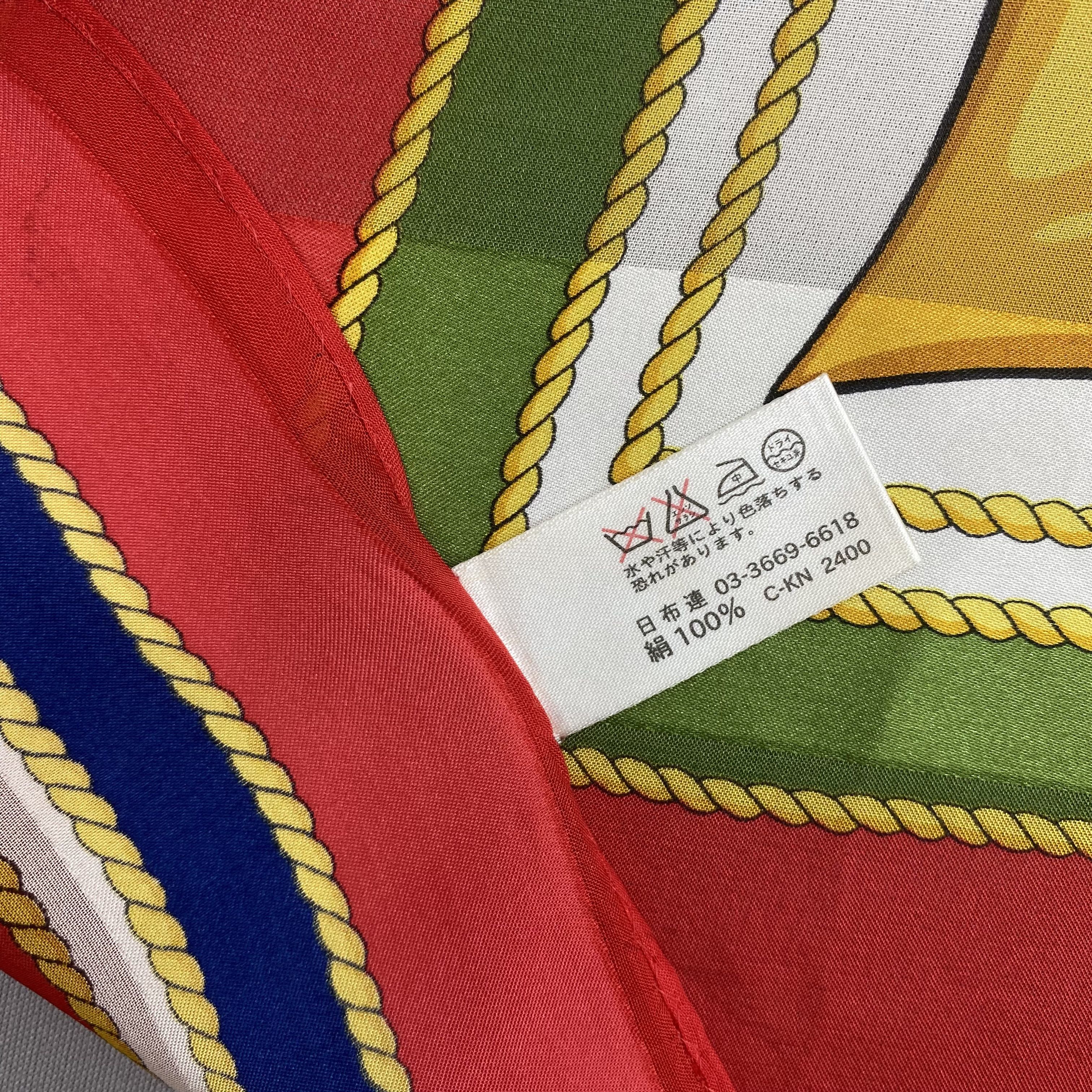 Roberta di Camerino Vintage Roberta di Camerino SILK Scarf Twill Stole Scarves Size ONE SIZE - 10 Thumbnail