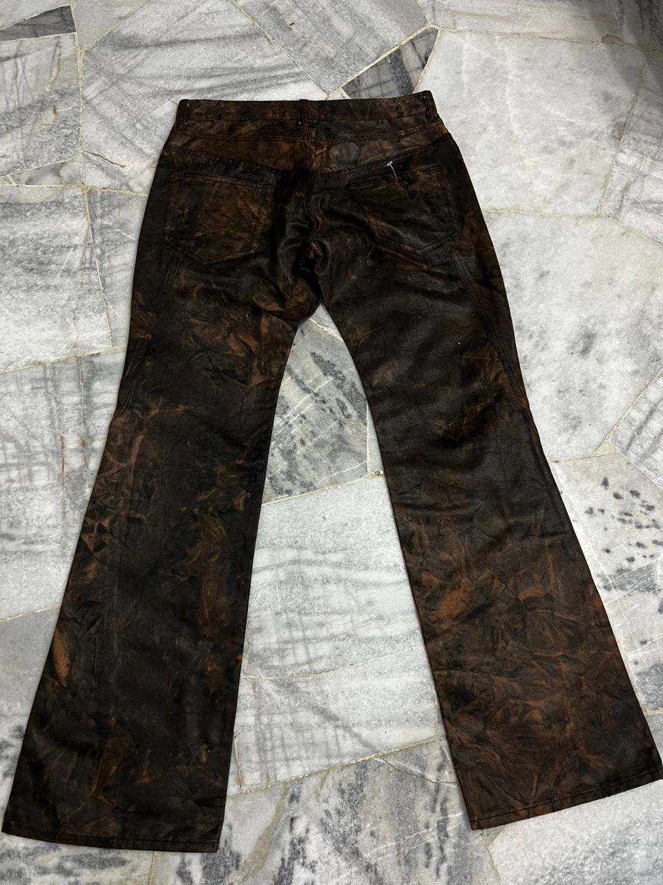 PPFM PPFM Tie Dye Crazy Colour Flare Pants Size US 30 / EU 46 - 16 Thumbnail