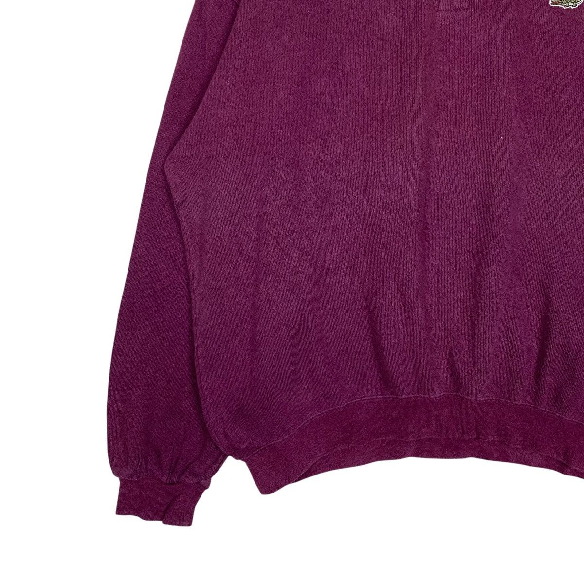 Japanese Brand CROCODILE Half Button Purple Polo Sweatshirt #1499-C67 Size US XXL / EU 58 / 5 - 3 Thumbnail