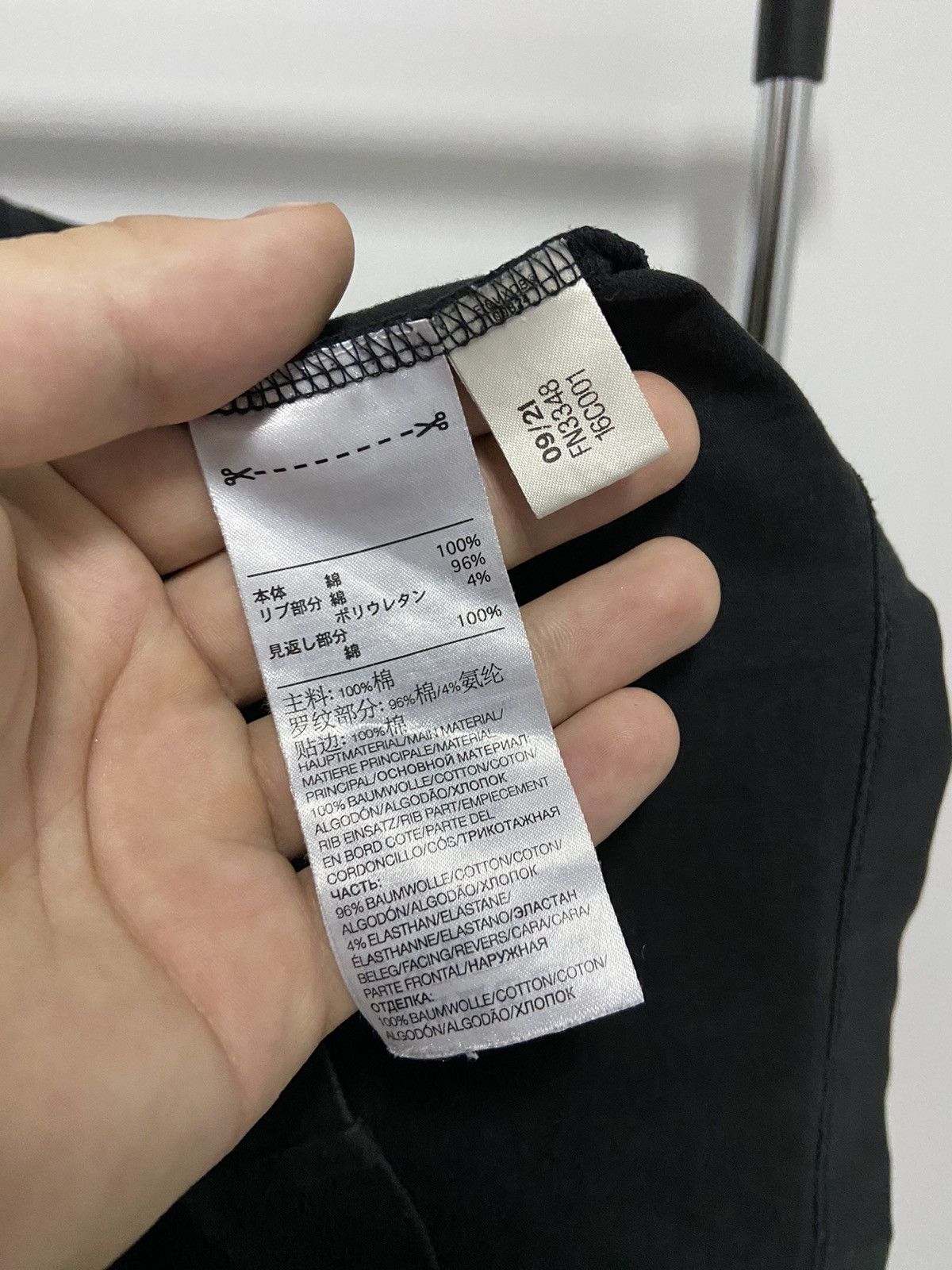 Vintage × Y-3 × Yohji Yamamoto Y-3 Yohji Yamamoto Vintage T-Shirt big Logo adidas Size US M / EU 48-50 / 2 - 7 Thumbnail