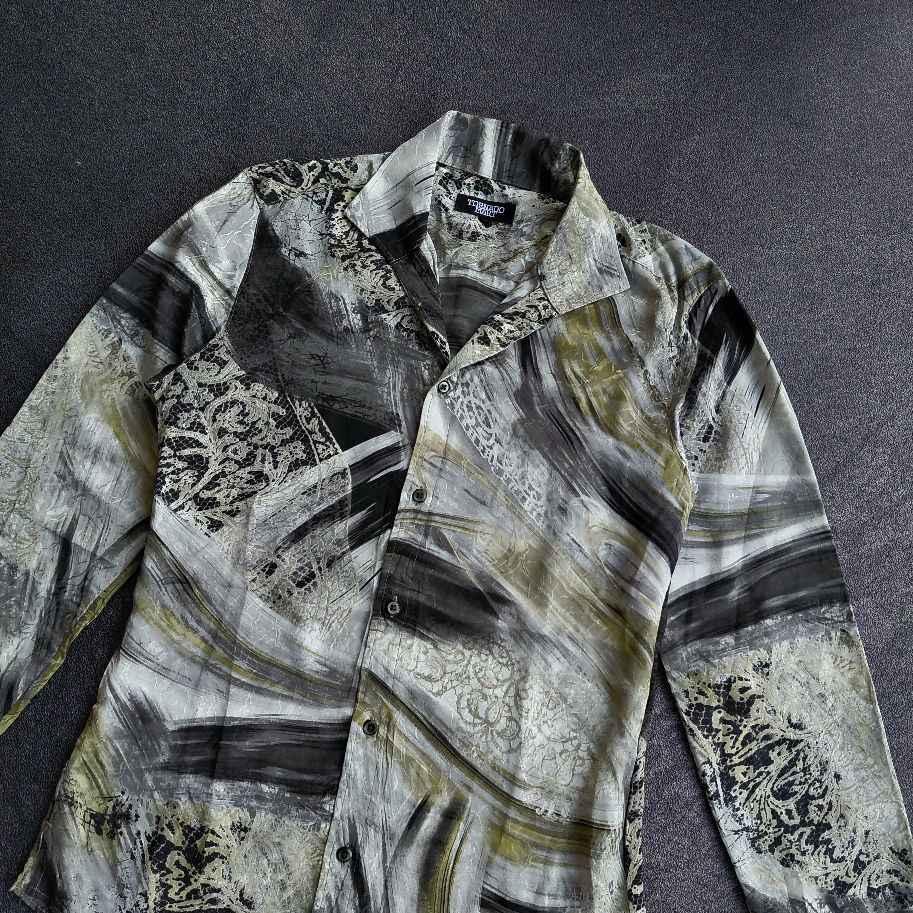 Tornado Mart Tornado Mart Silk Shirt Size US M / EU 48-50 / 2 - 2 Thumbnail