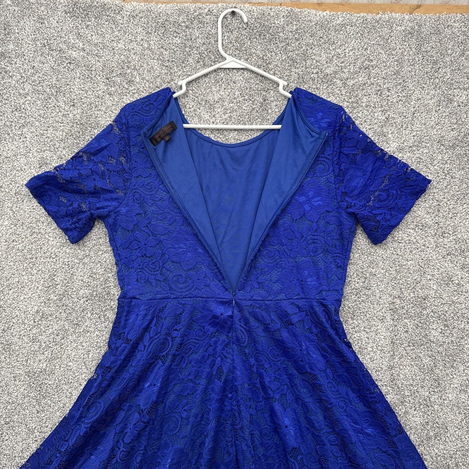 Other Lace Dress Size 3XL Romantic Coquette Chic Sheer Floral Size 3XL / US 20-22 - 10 Thumbnail