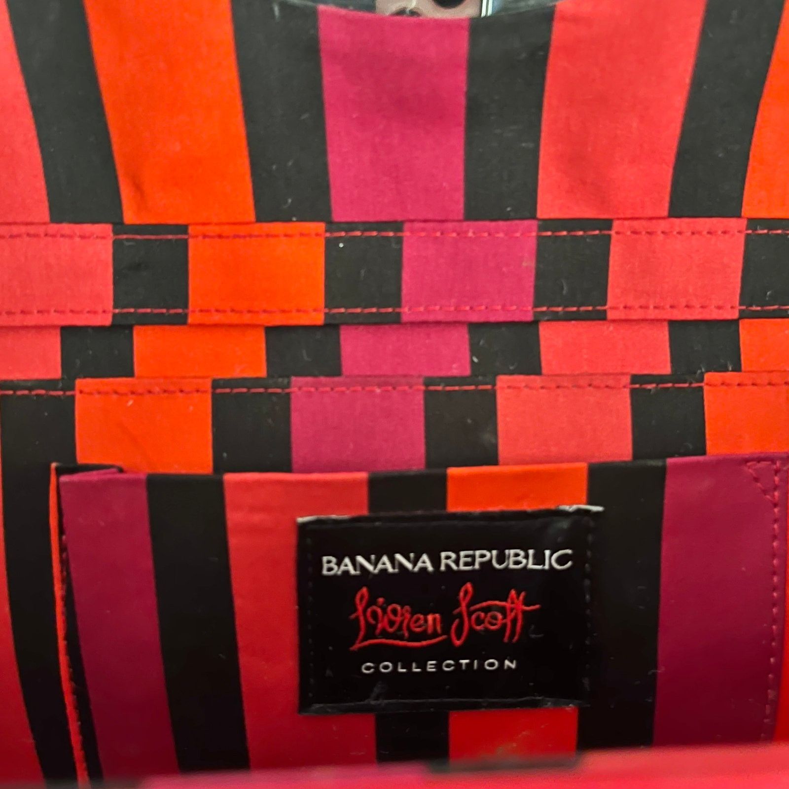 Banana Republic × Other L'Wren Scott Banana Republic Red Crackle Gemmed Clutch Bag Size ONE SIZE - 5 Thumbnail