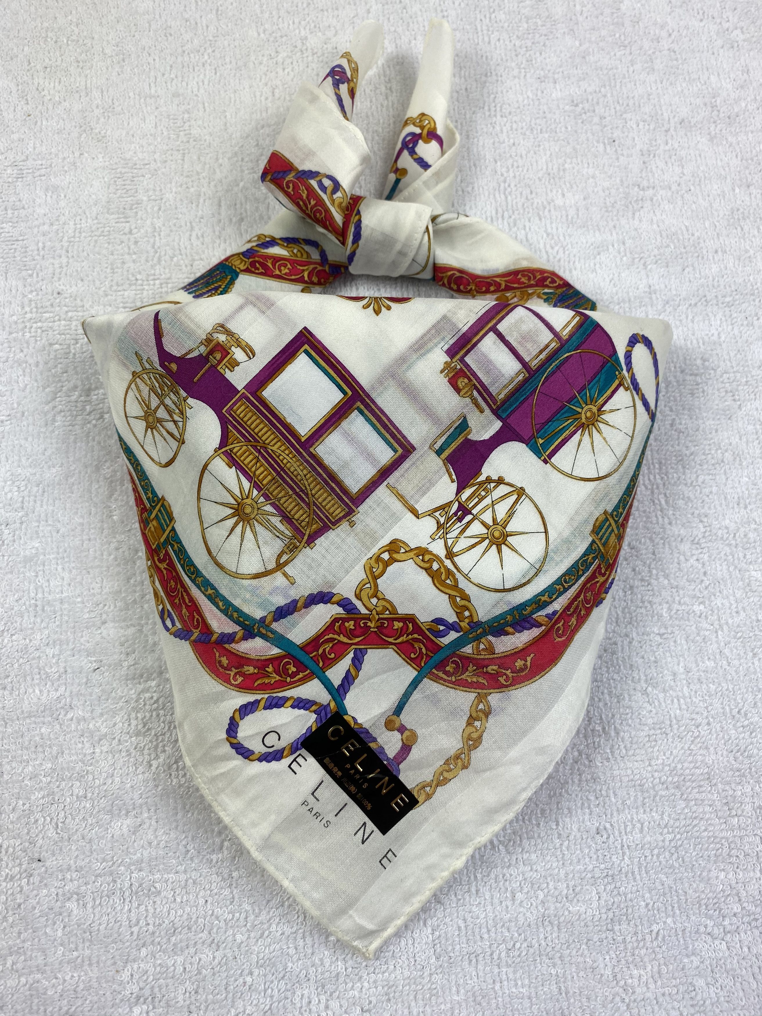 Celine Celine Handkerchief / Bandana / Neckerchief Size ONE SIZE - 1 Thumbnail