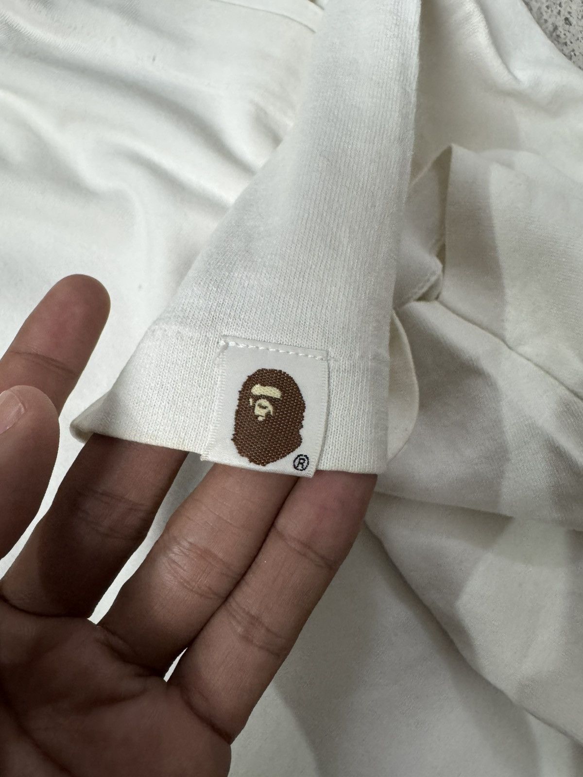 Bape BATHING APE BABY MILO SLEEPING LOGO T-SHIRT Size US XL / EU 56 / 4 - 7 Thumbnail
