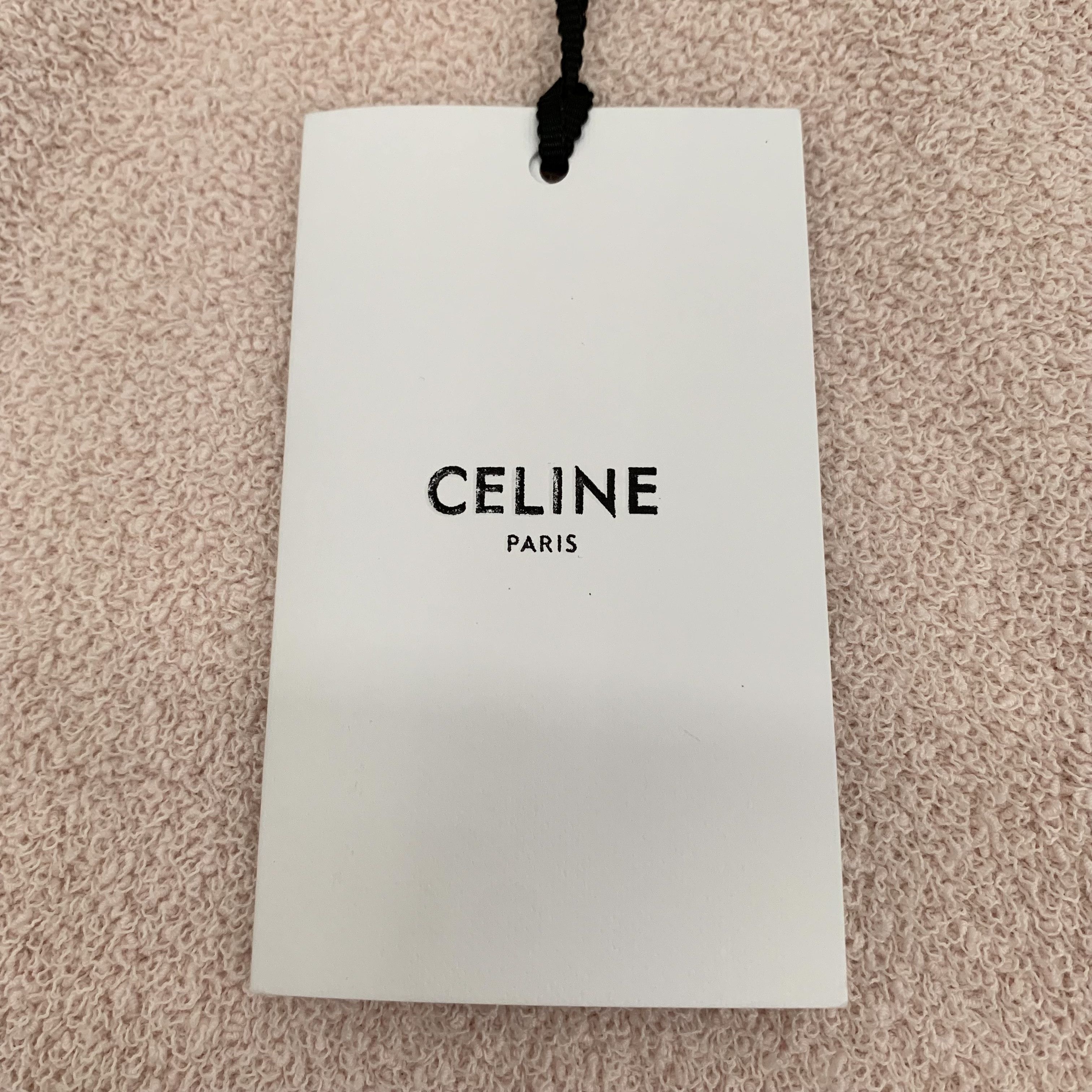Celine Celine Skirt – Pink Triomphe Cotton Drawstring (Size S) Size 26" / US 2 / IT 38 - 4 Thumbnail