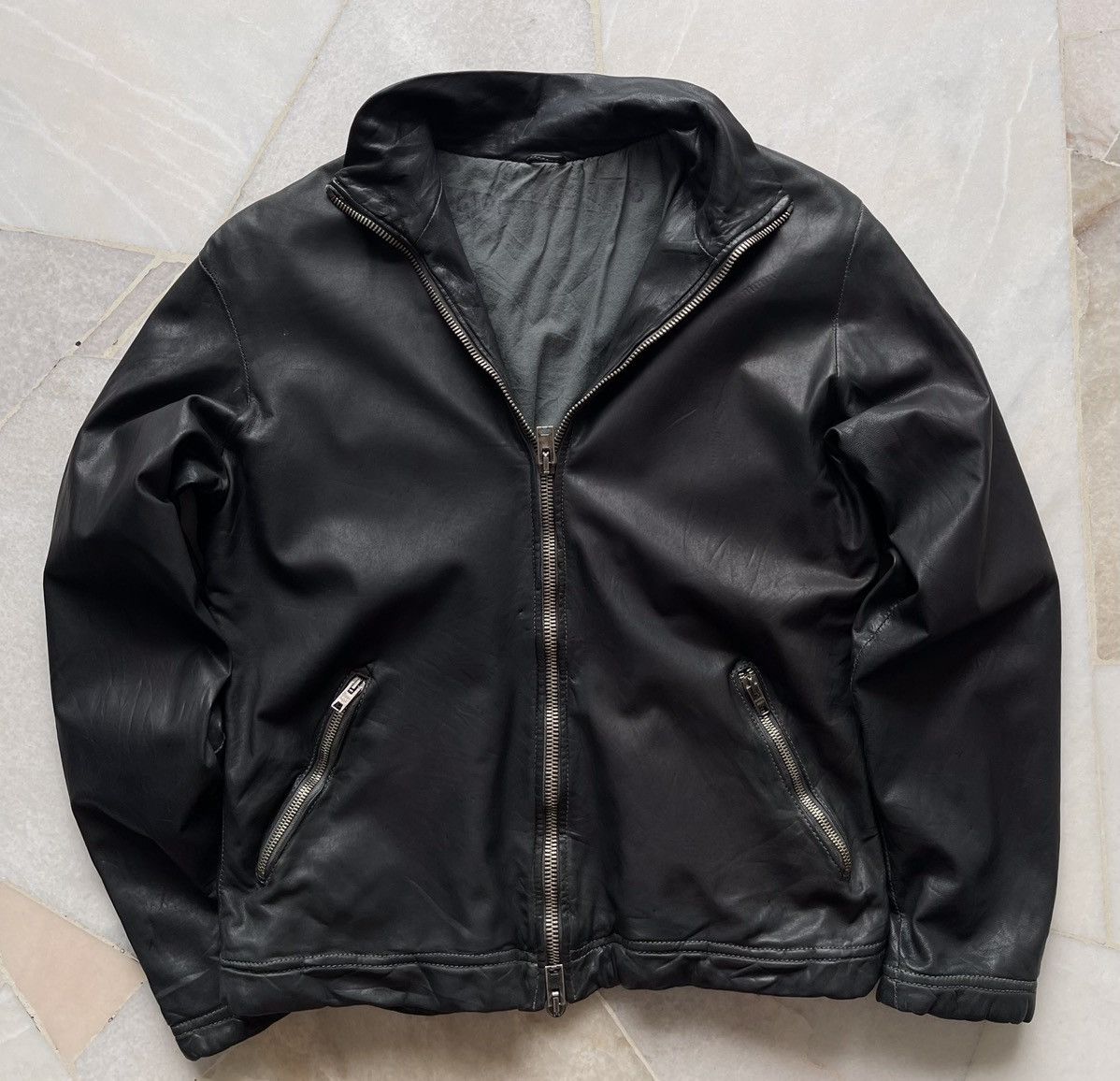 Giorgio Brato Giorgio Brato Vera Pelle Leather Jacket Size US S / EU 44-46 / 1 - 3 Thumbnail
