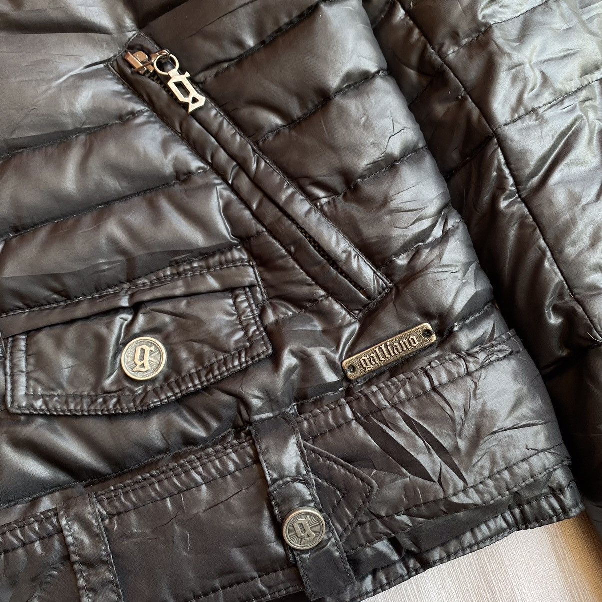 John Galliano Galliano Bikers Puffer Down Jacket Size US S / EU 44-46 / 1 - 12 Thumbnail