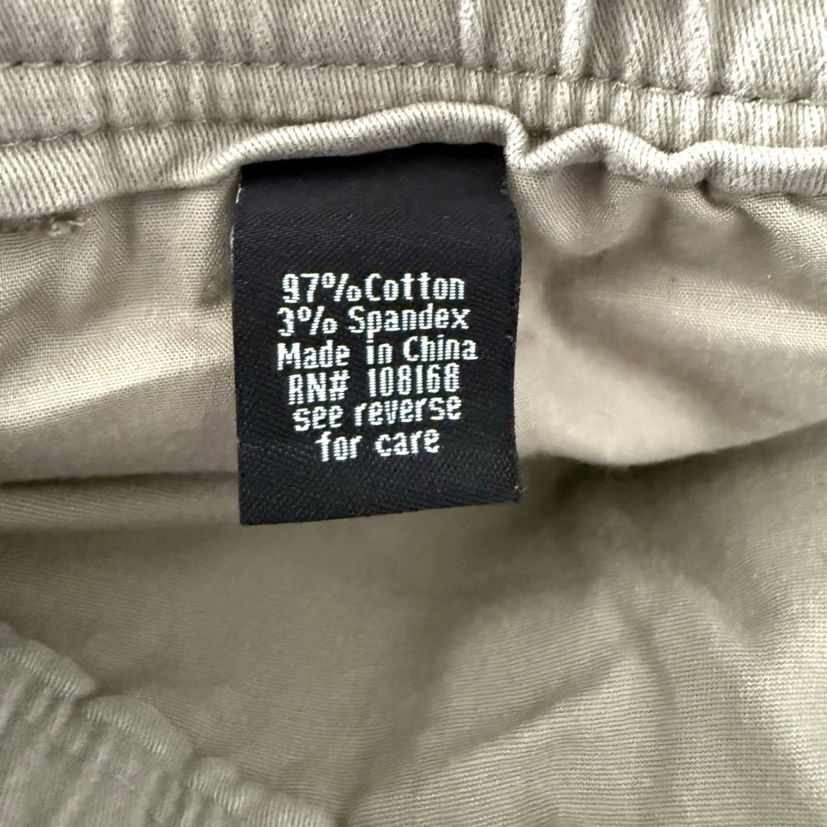Rsq RSQ Jeans Joggers Mens Size S Dark Khaki Pull-On Elastic New Casual Tapered Leg Size US 29 - 4 Thumbnail