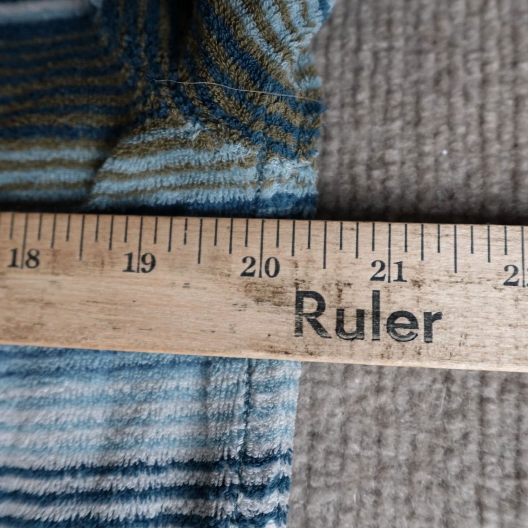 Howler Brothers VINTAGE Howler Bros Shirt Striped Mens Medium BLUE Crew Neck Cotton Blend T-Shirt Size US M / EU 48-50 / 2 - 2 Thumbnail