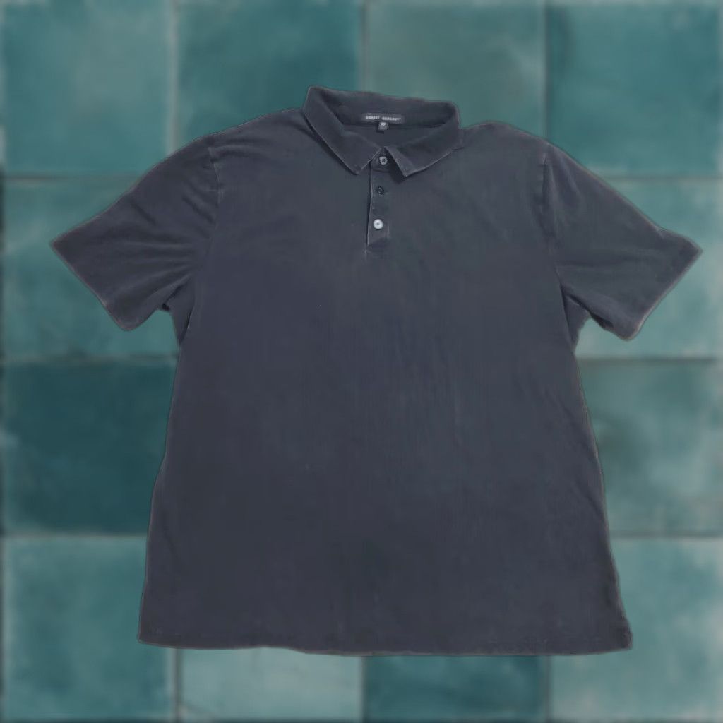 Vintage Robert Barakett Polo Shirt Men 2XL Black Kentville Cotton Short Sleeve Polo Shirt Mens Size US XXL / EU 58 / 5 - 1 Thumbnail