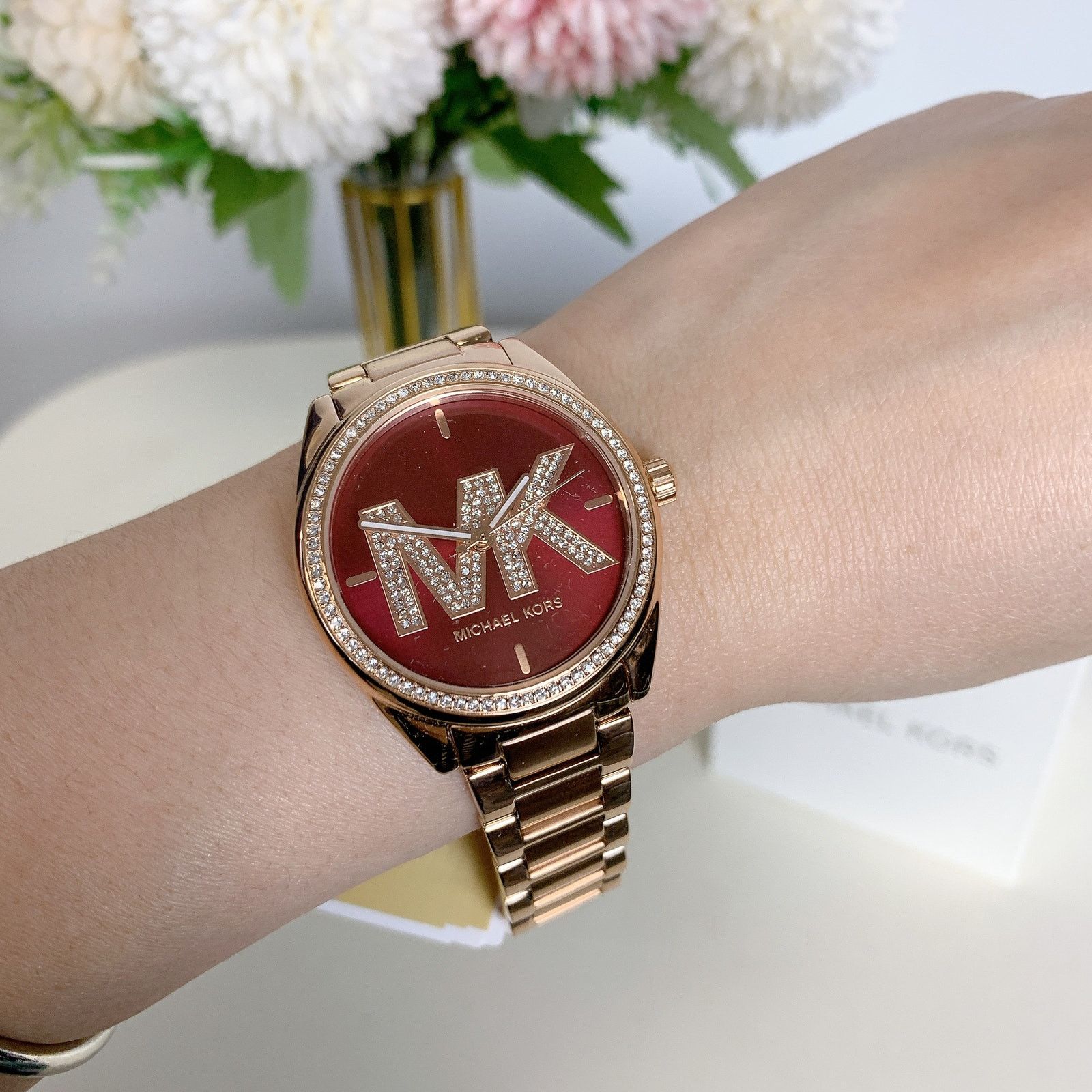 Michael Kors Michael Kors MK7382 Janelle Rose Gold Stainless