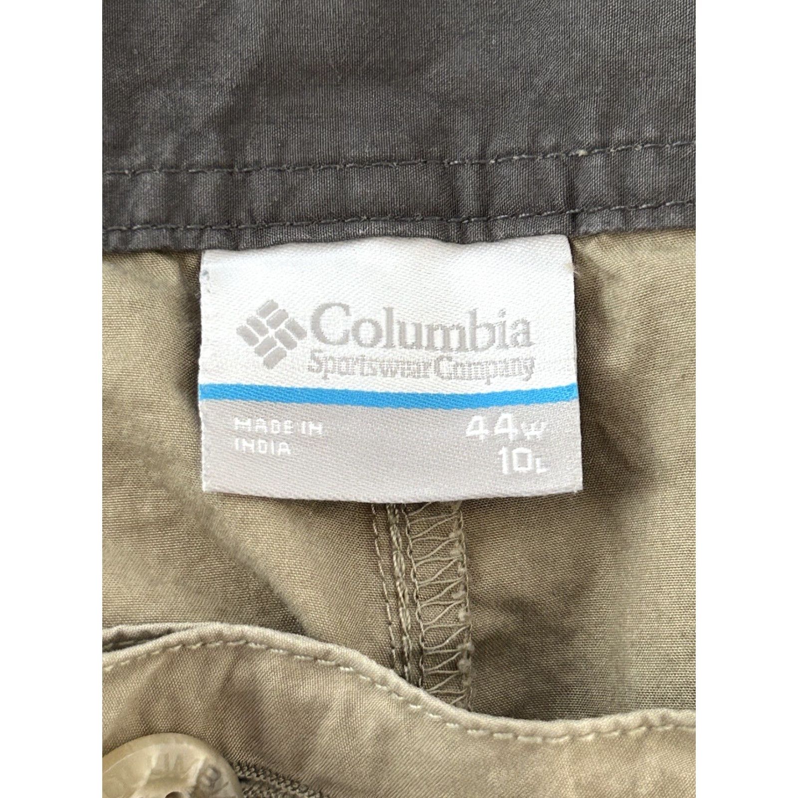 Vintage Columbia Mens Shorts Cargo Green Khaki 44 Regular Cotton Zip 5-Pocket Outdoor Casual Sailors Mens Size US 44 / EU 60 - 3 Thumbnail