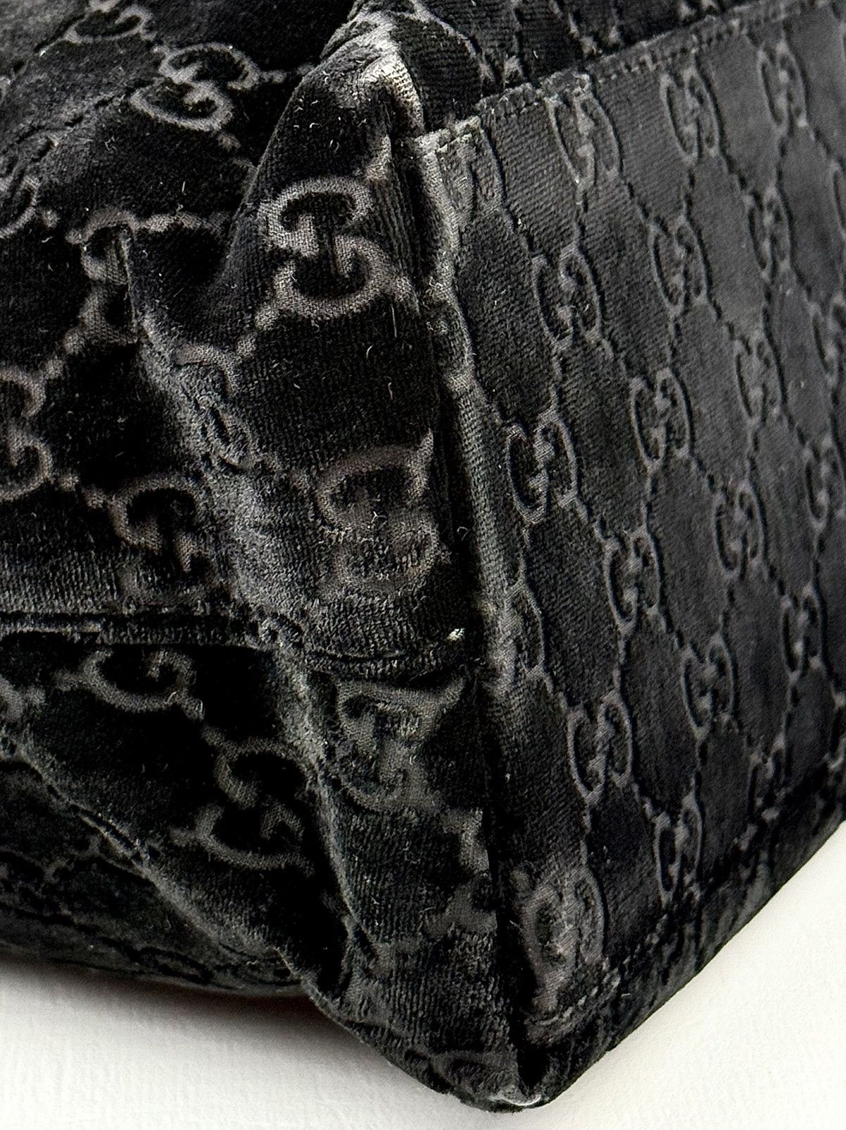 Gucci Gucci - Tom Ford - FW/1997 - Black - Velvet - Shoulder Bag Size ONE SIZE - 13 Thumbnail
