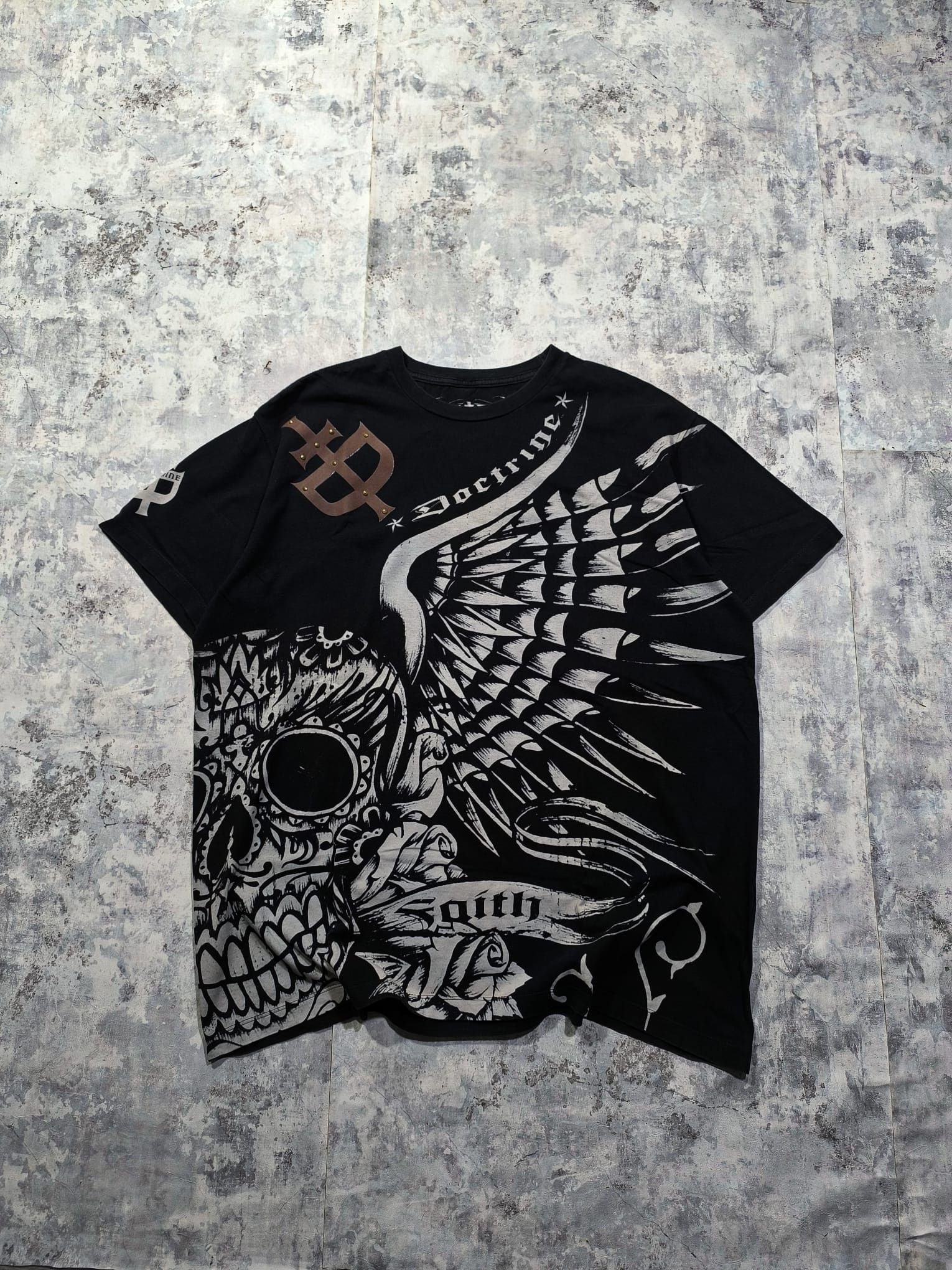 Affliction doctrine affliction style tshirt made in usa Size US XL / EU 56 / 4 - 1 Thumbnail